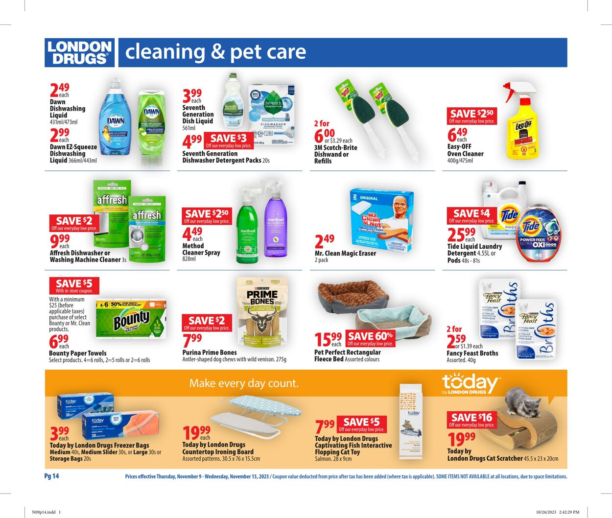 London Drugs Flyer from 11/09/2023