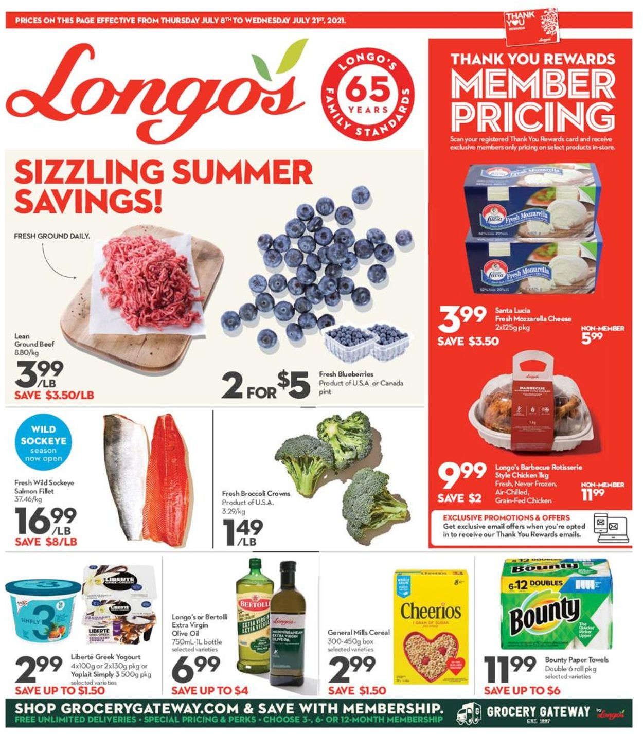 Longo's Flyer from 07/08/2021
