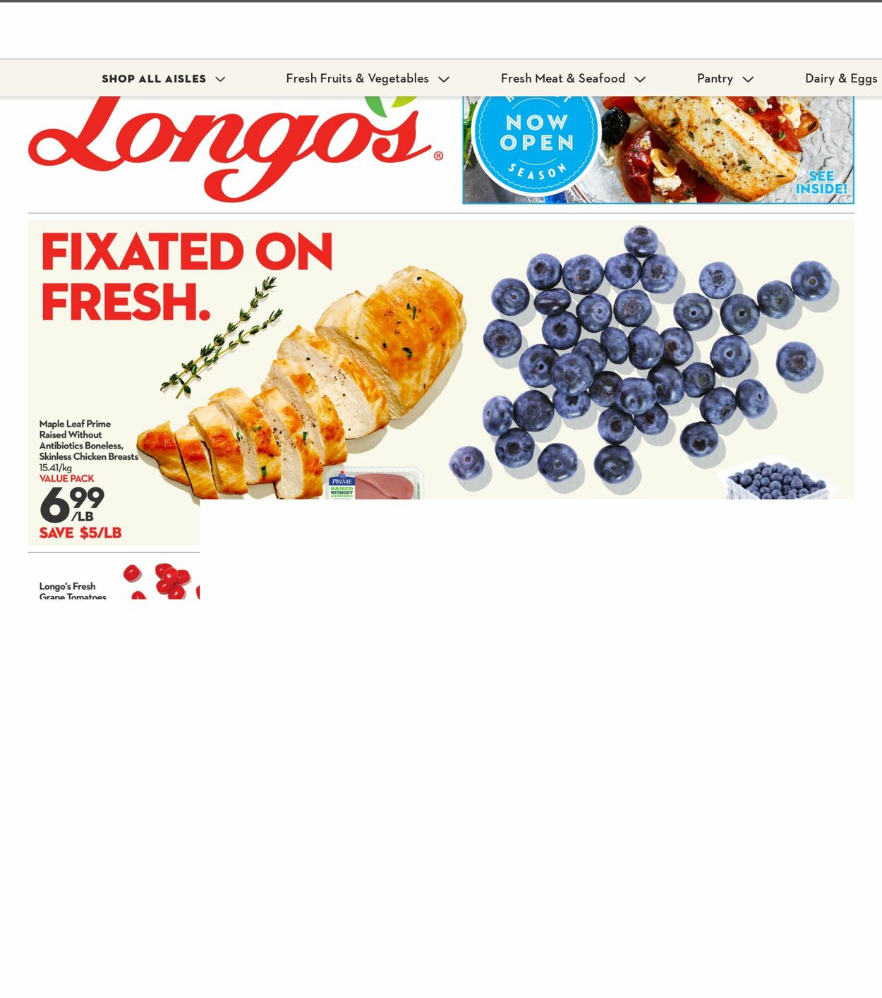 Longo's Flyer from 05/04/2023