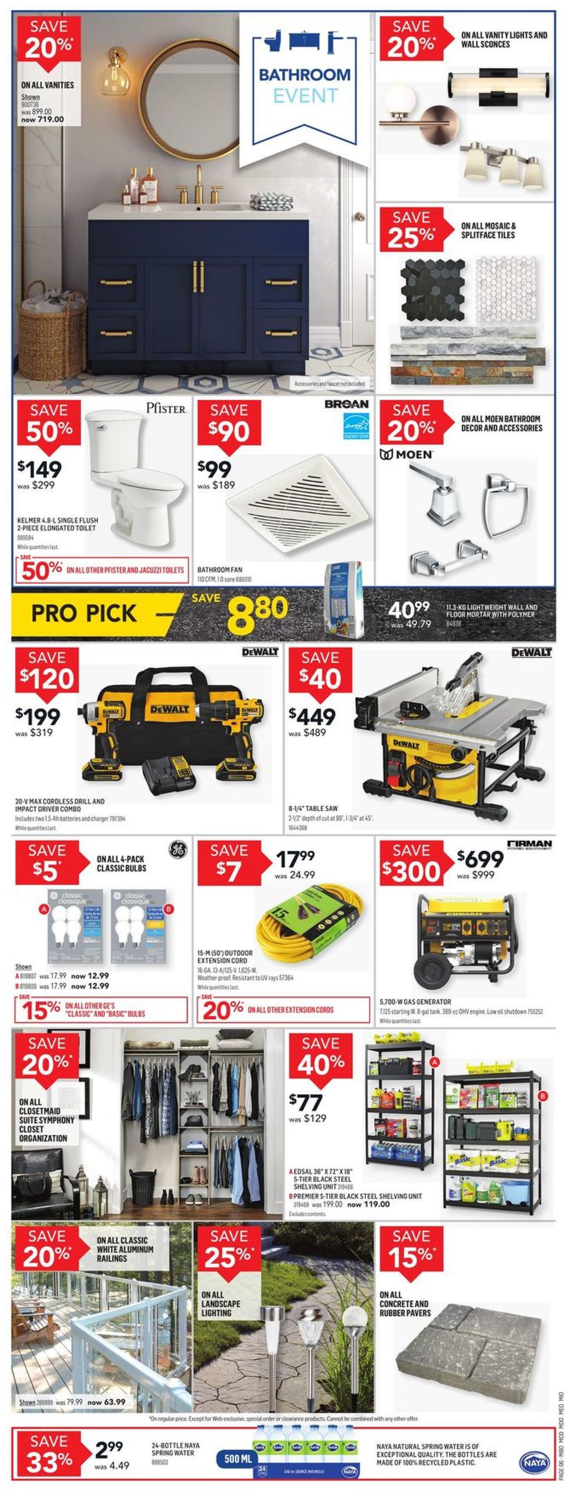 Lowes Flyer from 08/13/2020