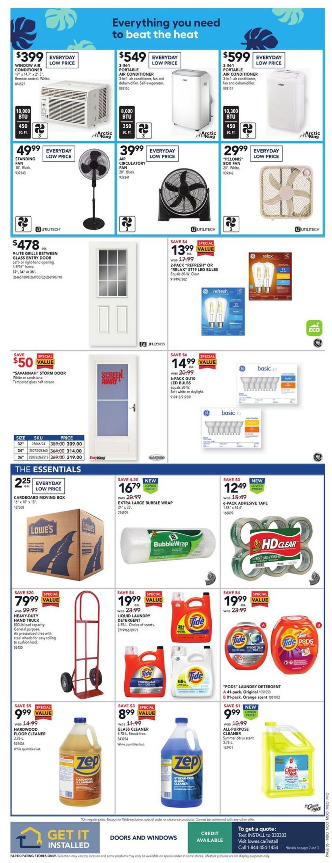 Lowes Flyer from 06/10/2021