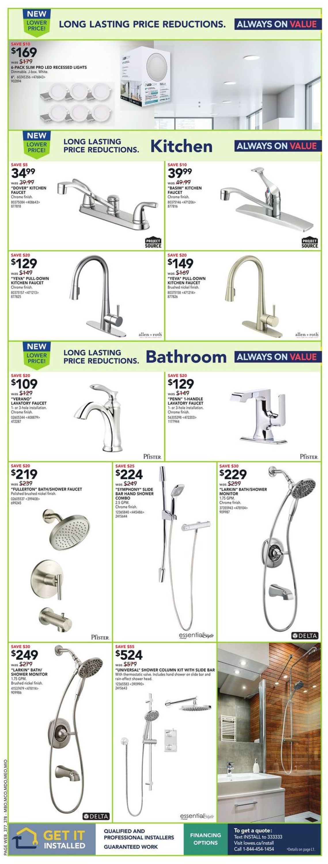 Lowes Flyer from 02/03/2022