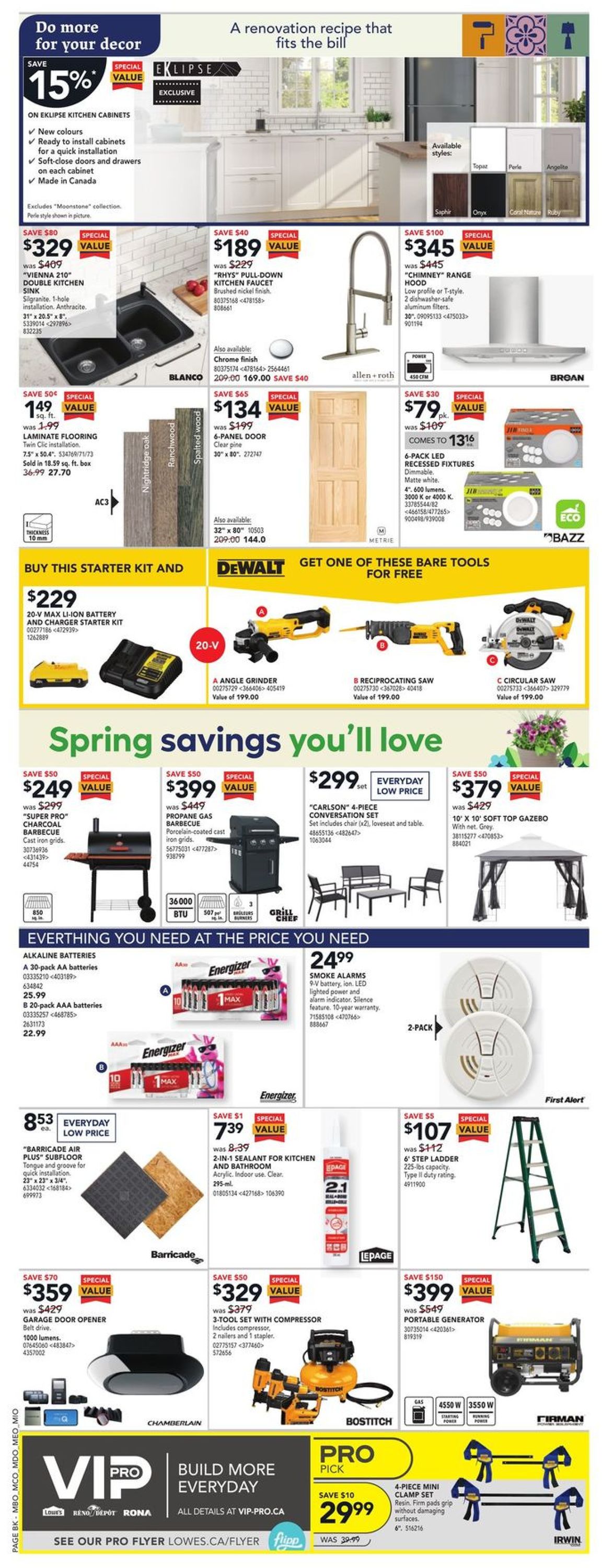 Lowes Flyer from 02/24/2022