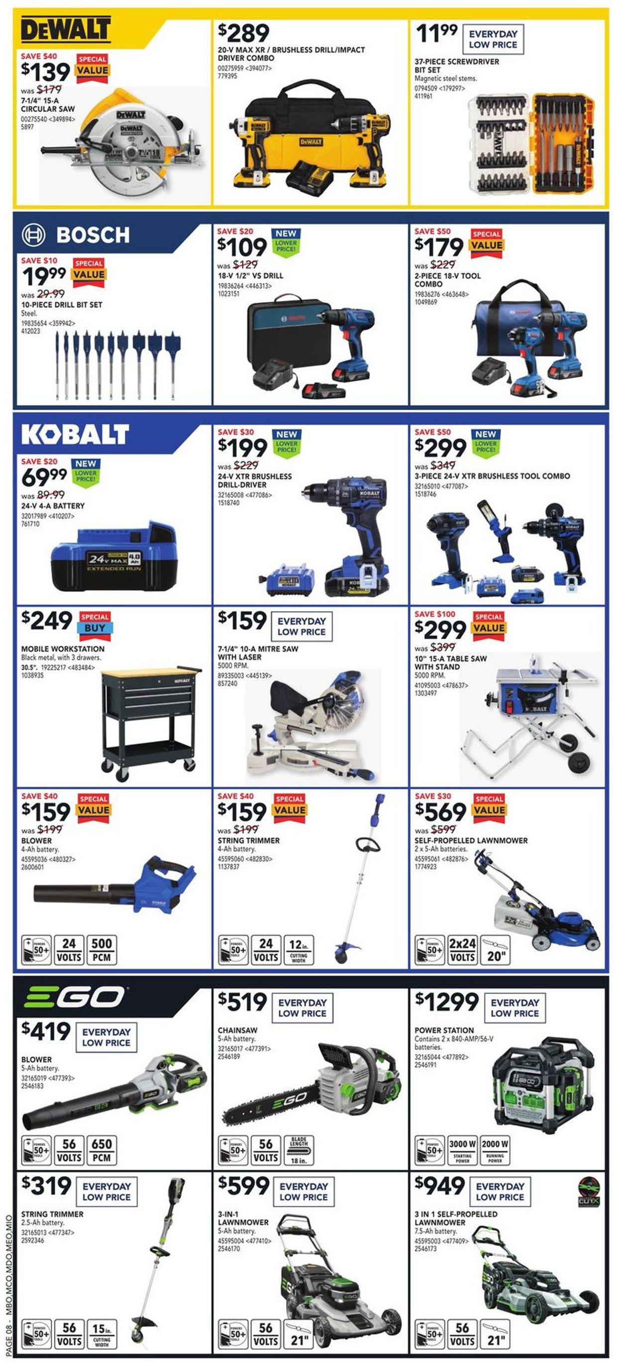 Lowes Flyer from 03/03/2022