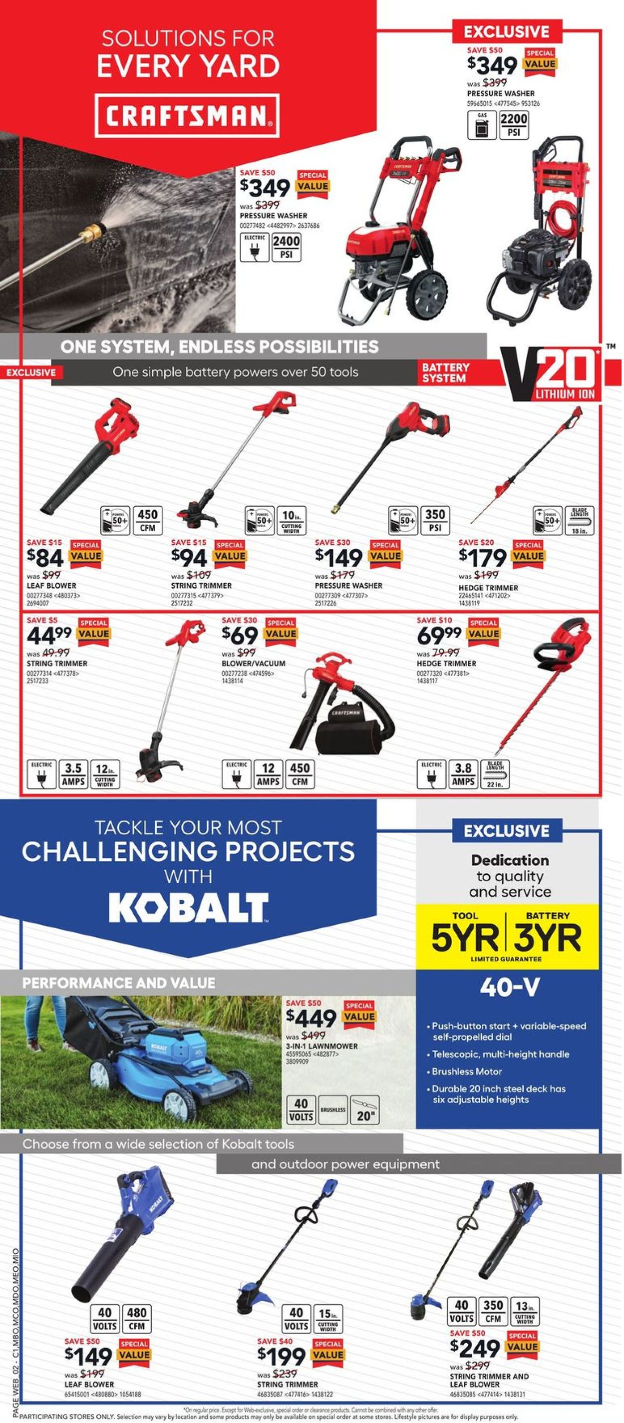 Lowes Flyer from 05/12/2022