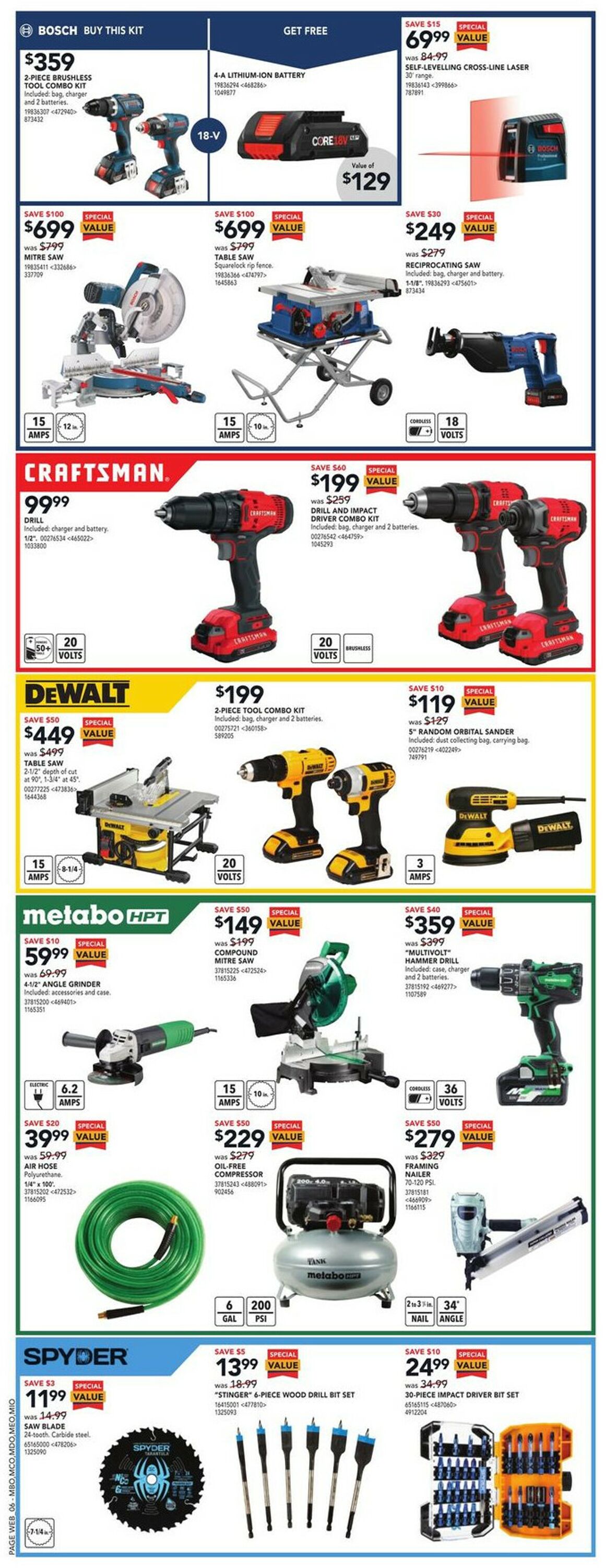 Lowes Flyer from 09/01/2022