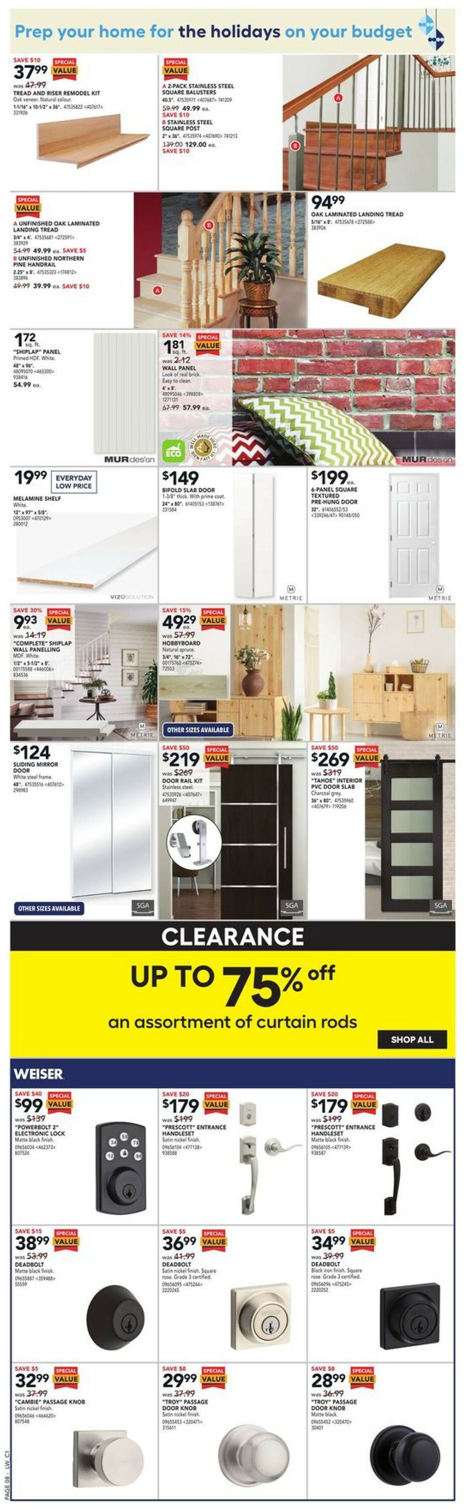 Lowes Flyer from 12/08/2022