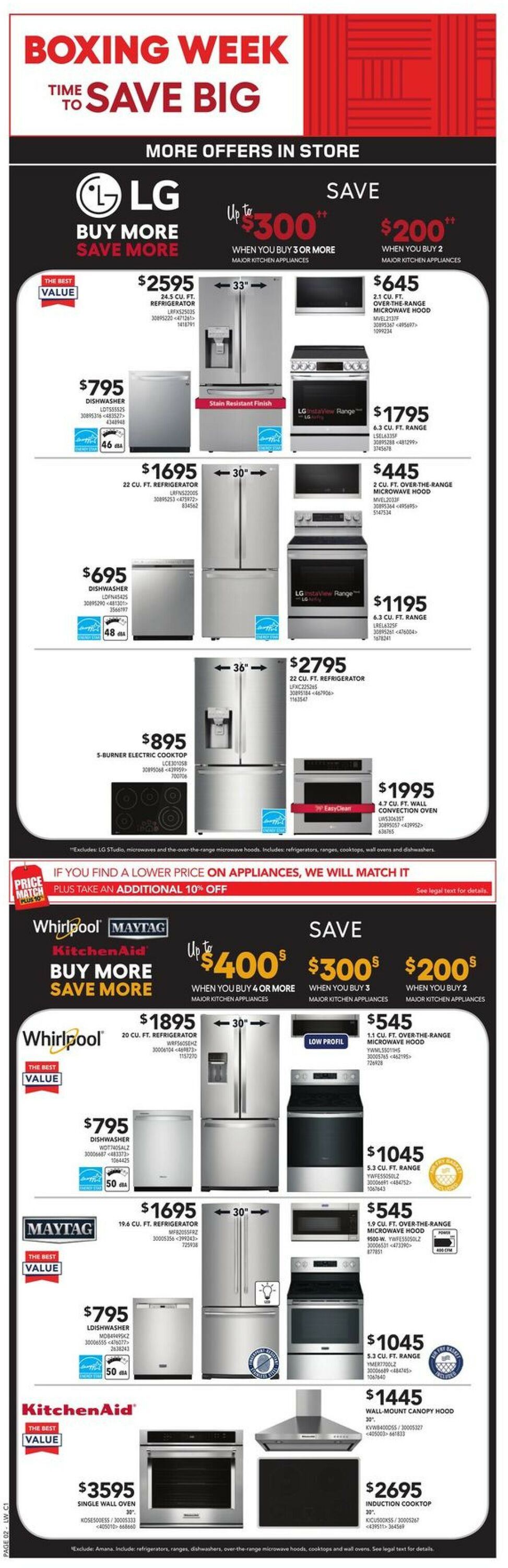 Lowes Flyer from 12/22/2022