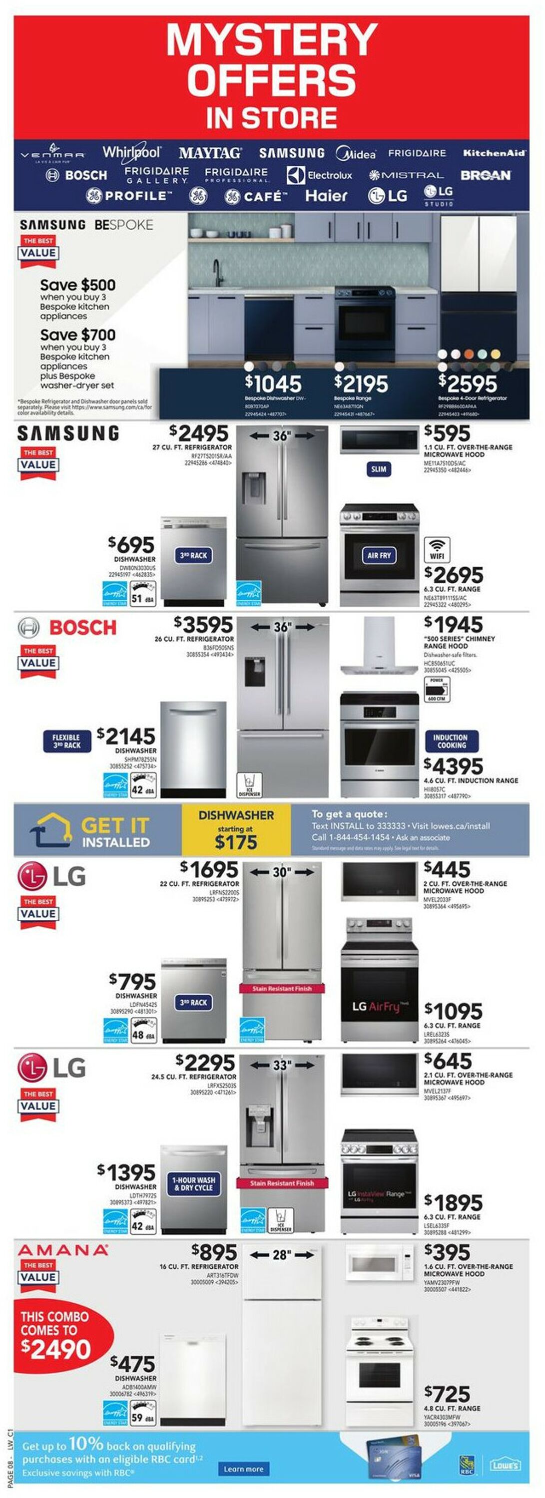 Lowes Flyer from 03/09/2023