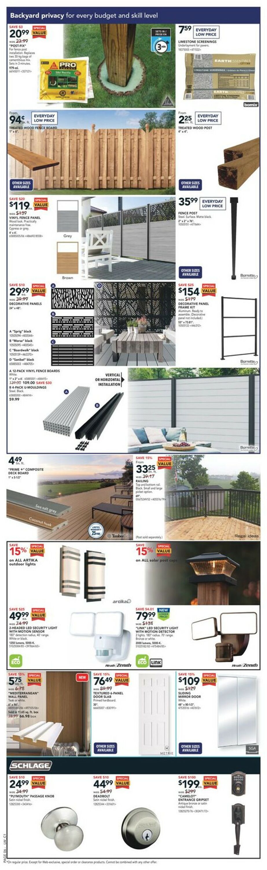 Lowes Flyer from 03/23/2023
