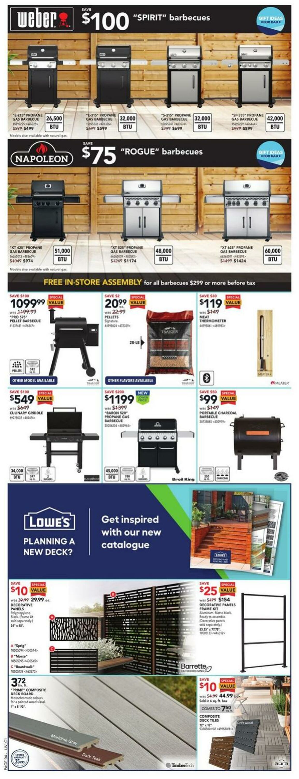 Lowes Flyer from 06/08/2023