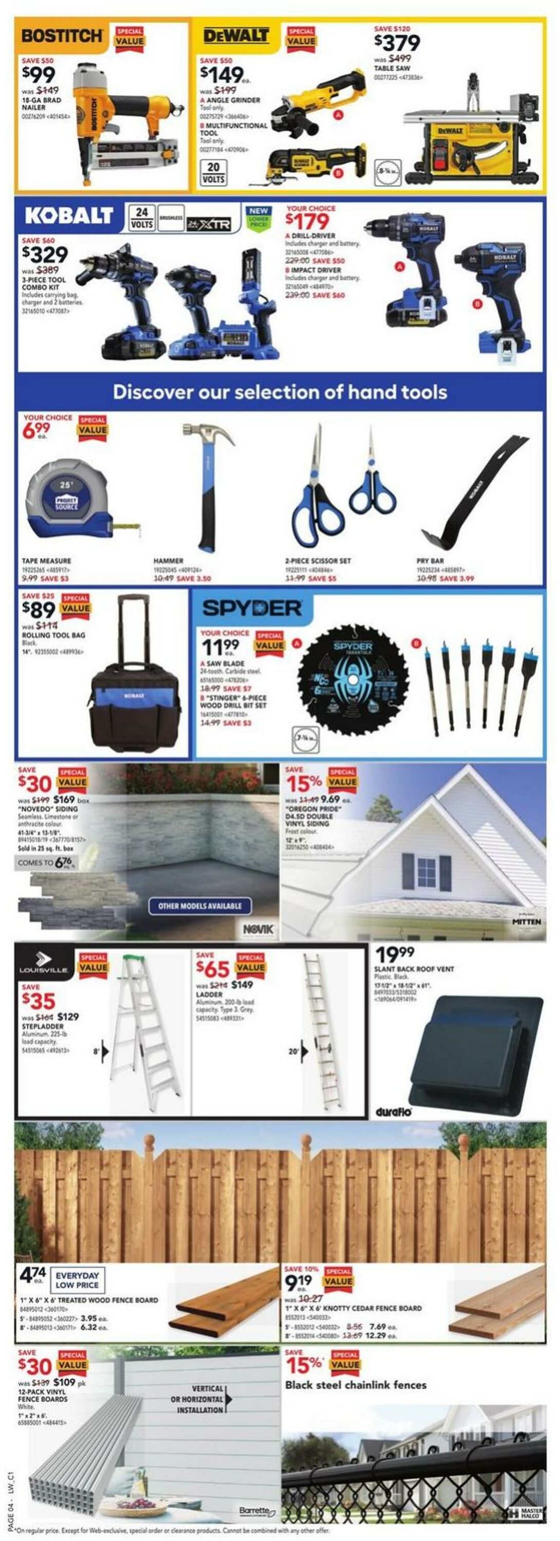 Lowes Flyer from 06/29/2023