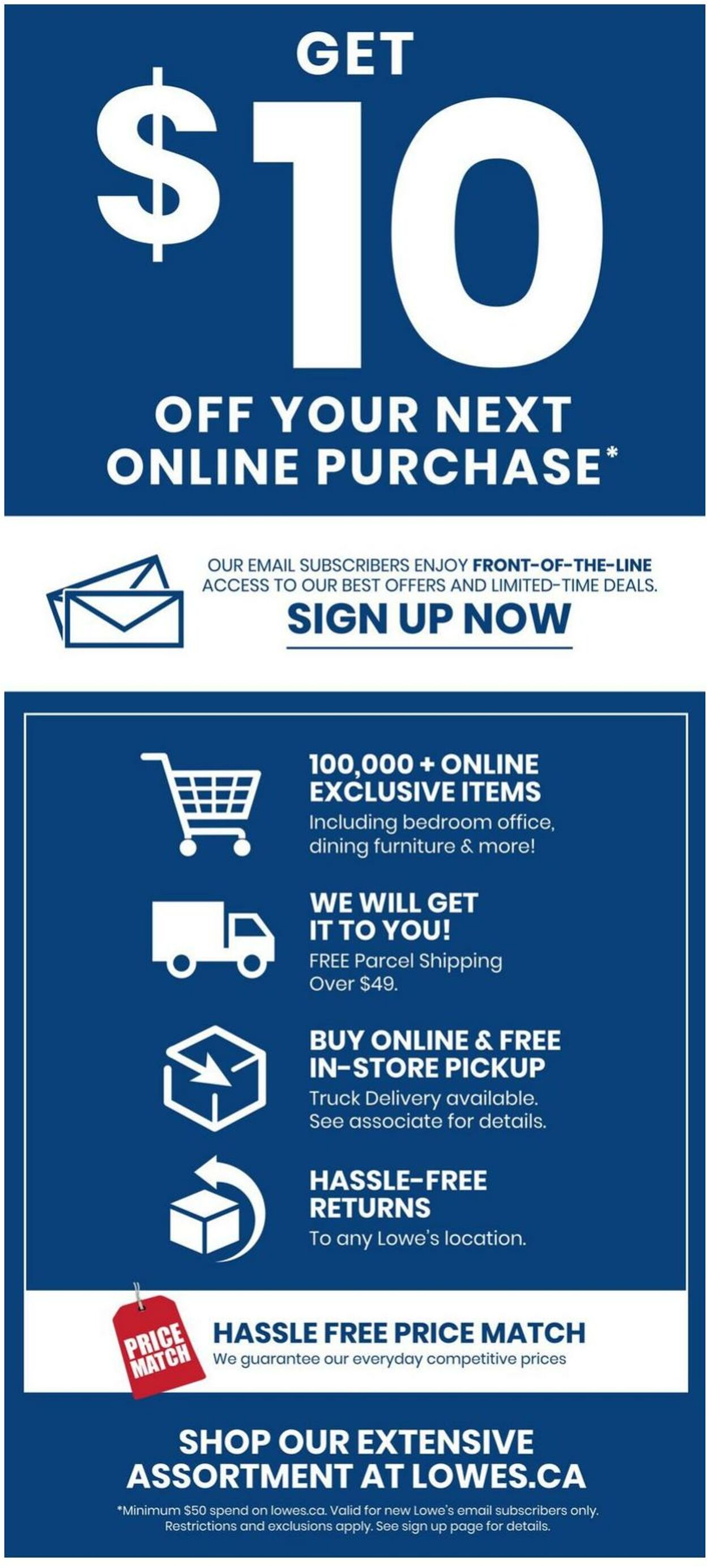Lowes Flyer from 07/20/2023