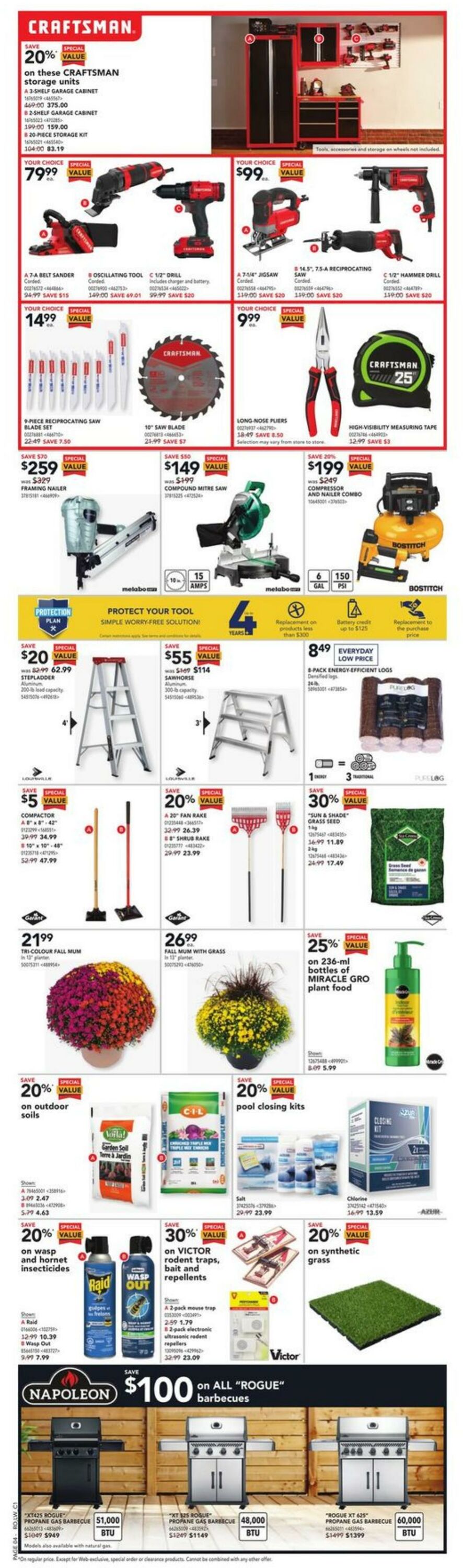 Lowes Flyer from 09/07/2023
