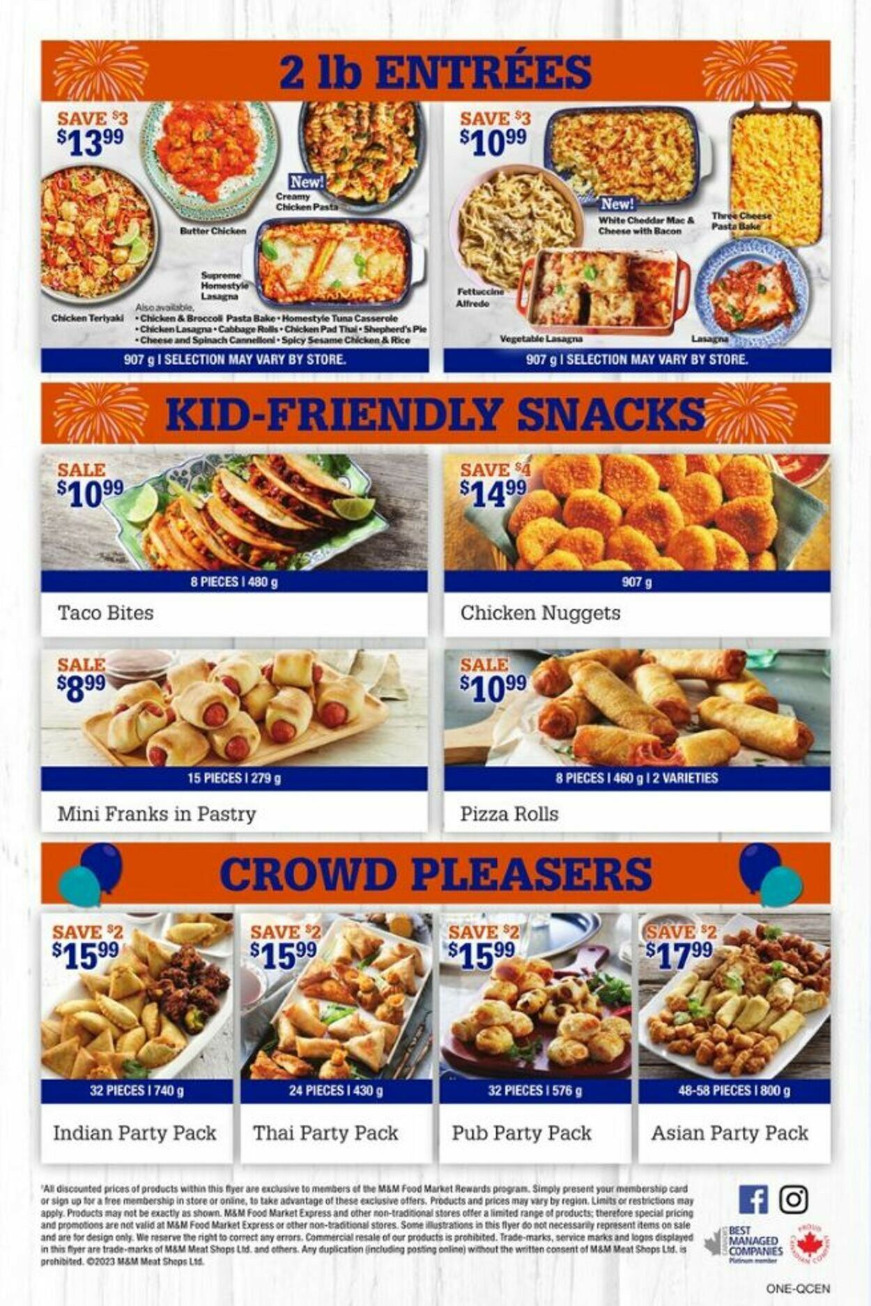 M&M Food Market Flyer from 10/19/2023