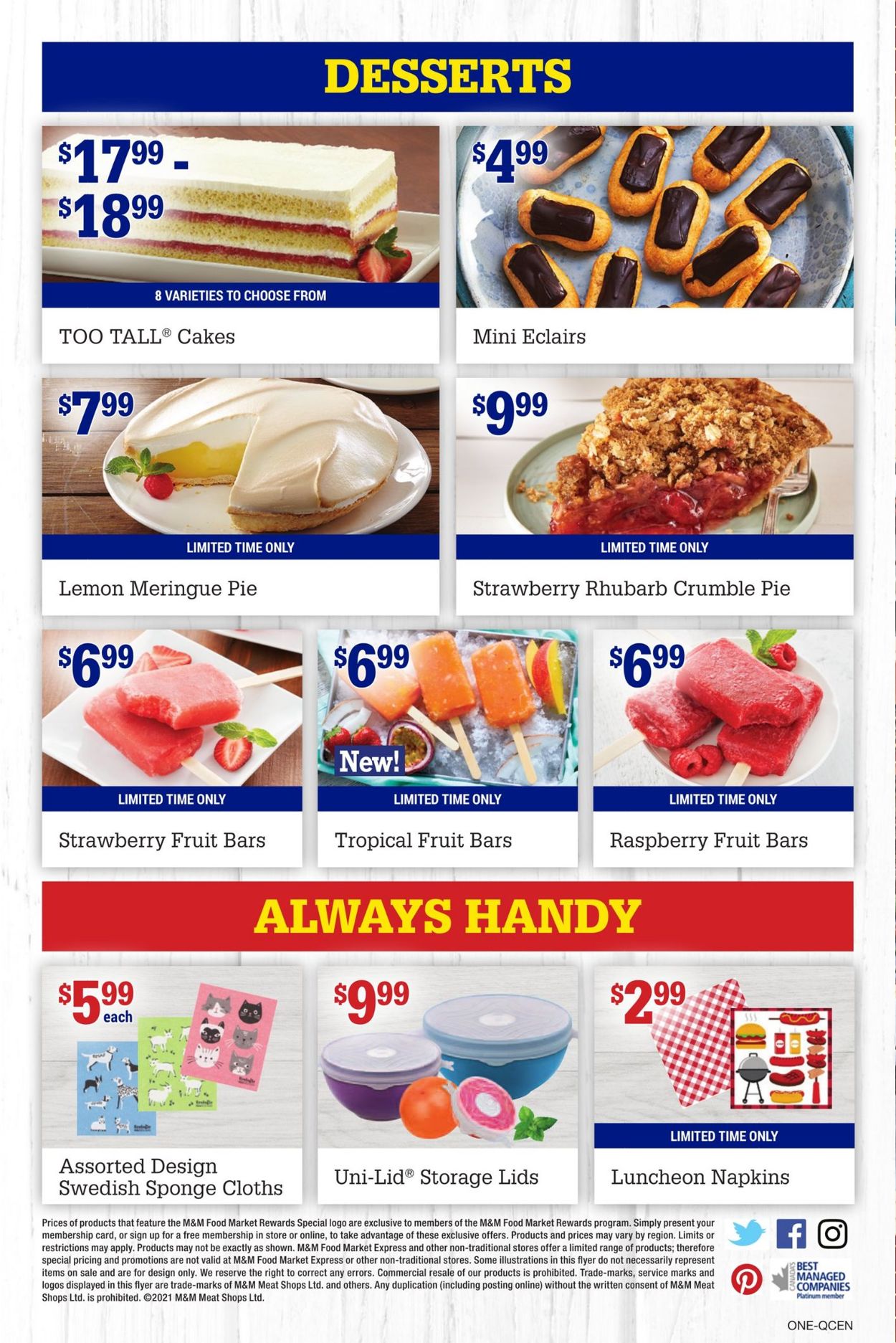 M&M Food Market Flyer from 05/27/2021
