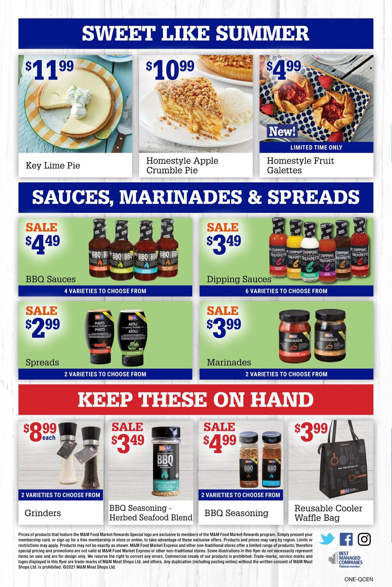 M&M Food Market Flyer from 07/29/2021
