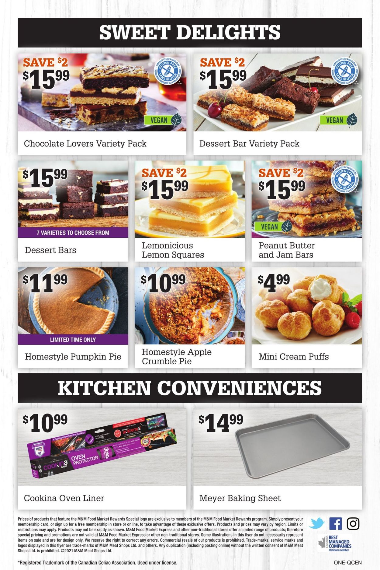 M&M Food Market Flyer from 10/28/2021