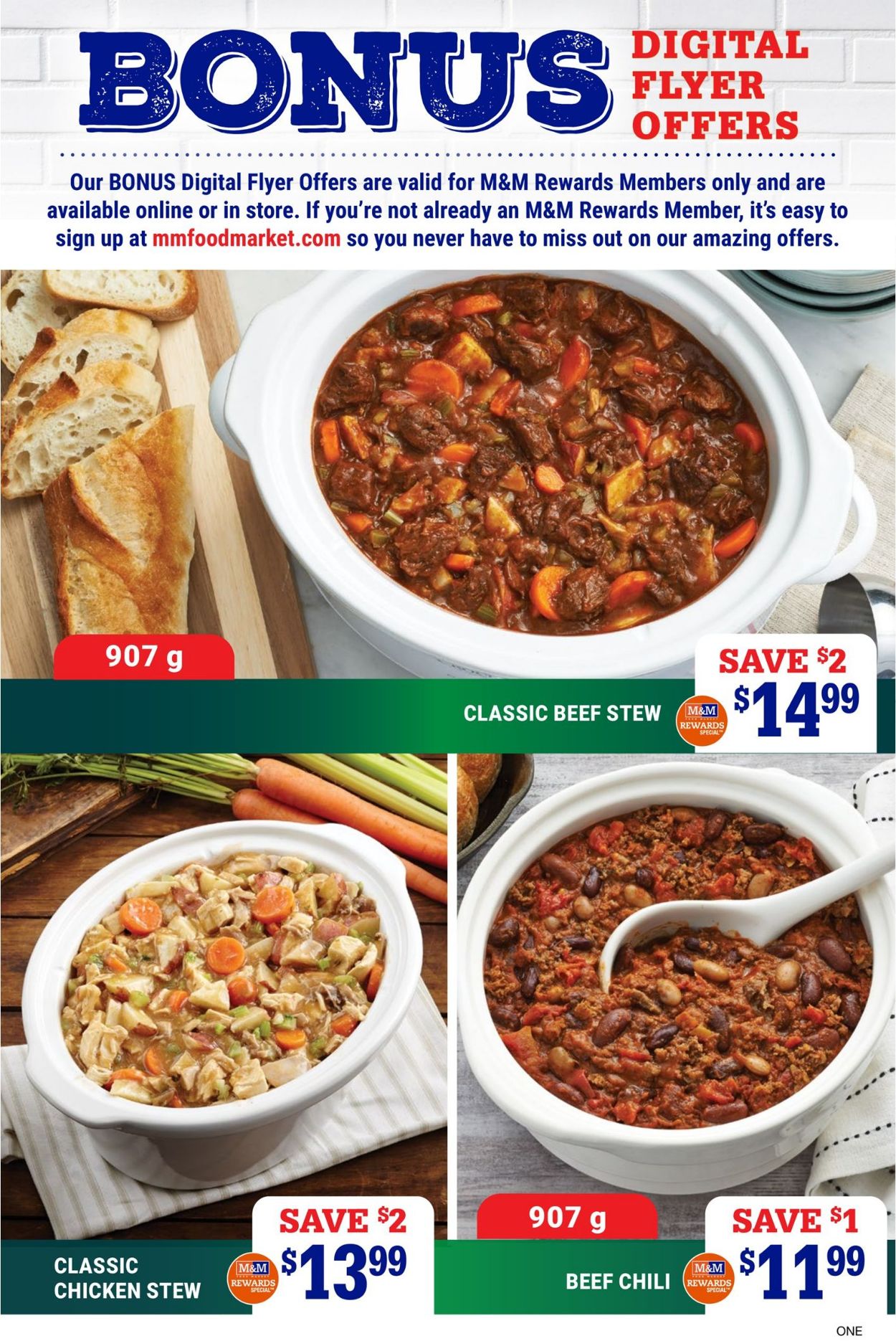 M&M Food Market Flyer from 12/09/2021
