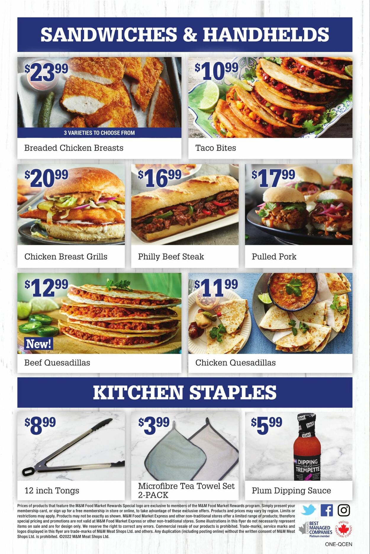 M&M Food Market Flyer from 11/10/2022