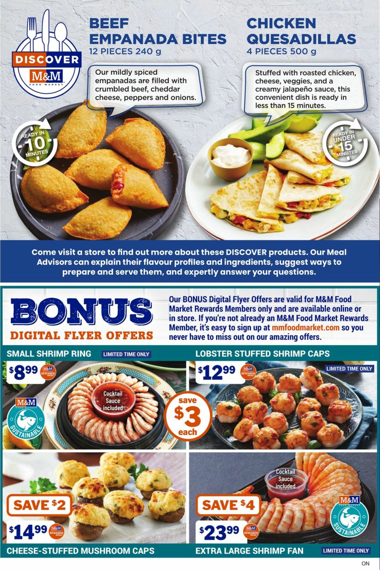 M&M Food Market Flyer from 04/13/2023