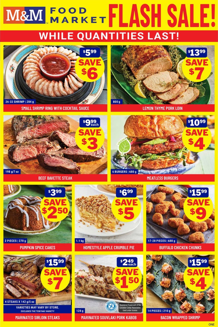 M&M Food Market Flyer from 07/20/2023