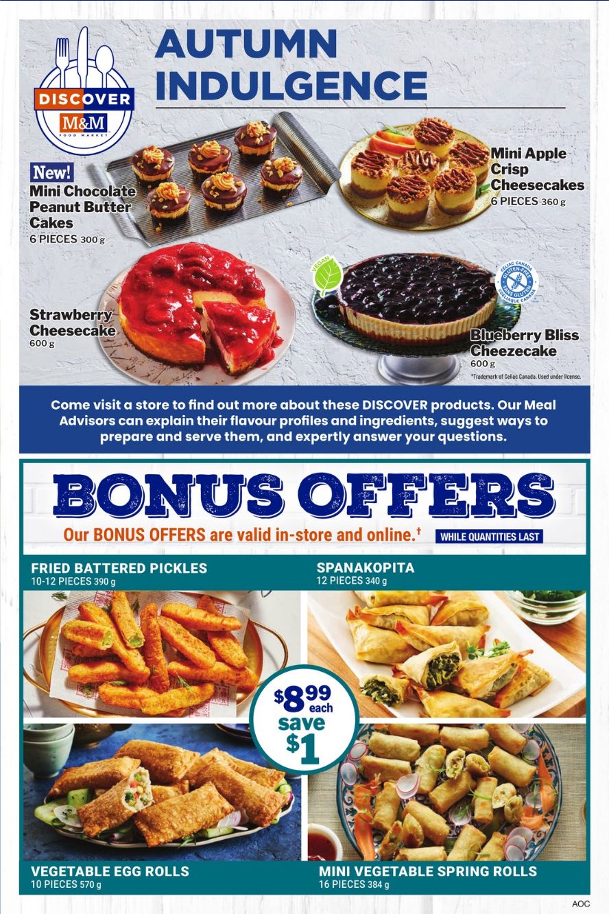 M&M Food Market Flyer from 10/12/2023