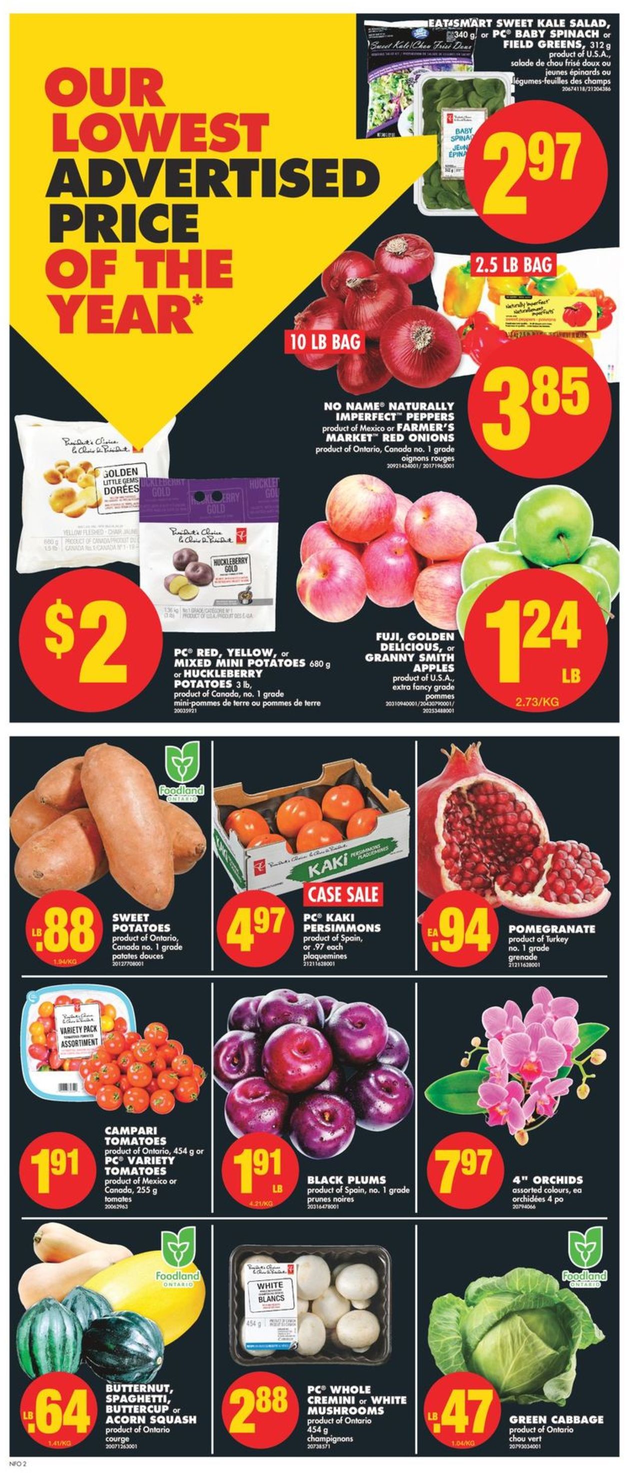 No Frills Flyer from 11/21/2019