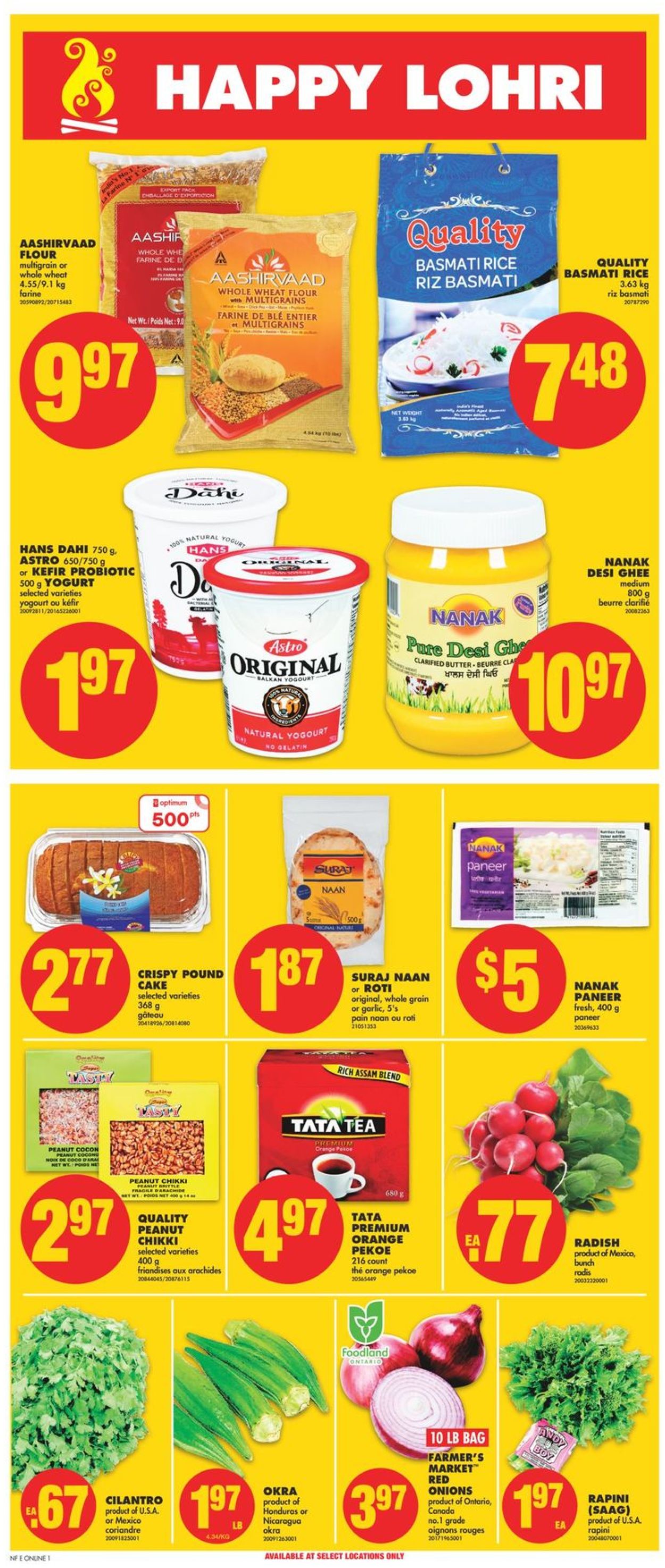 No Frills Flyer from 12/26/2019