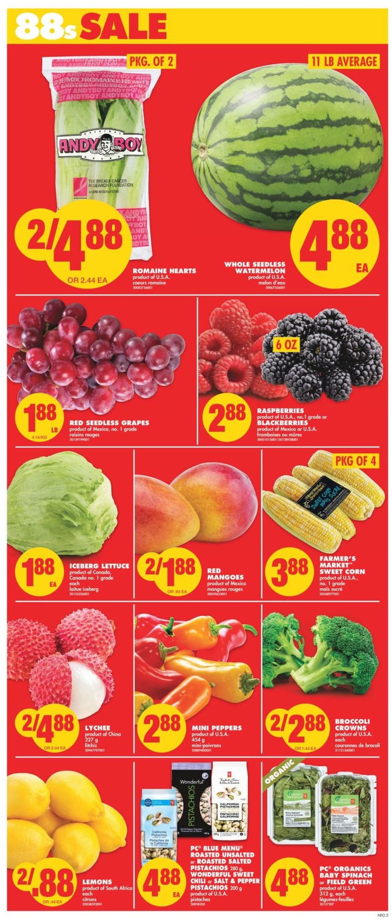 No Frills Flyer from 06/25/2020