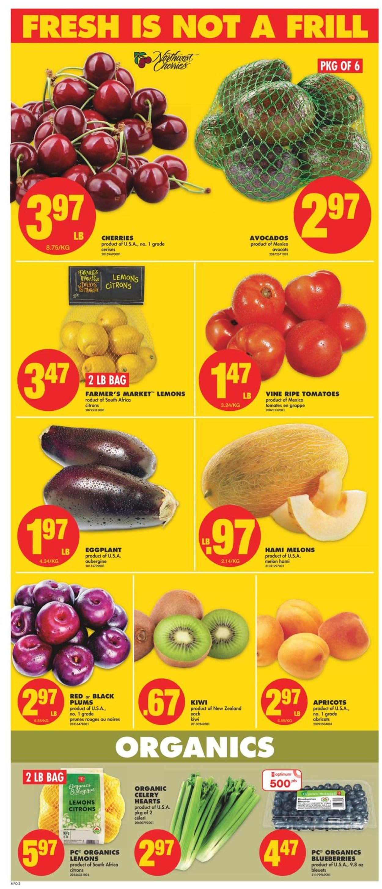 No Frills Flyer from 07/16/2020