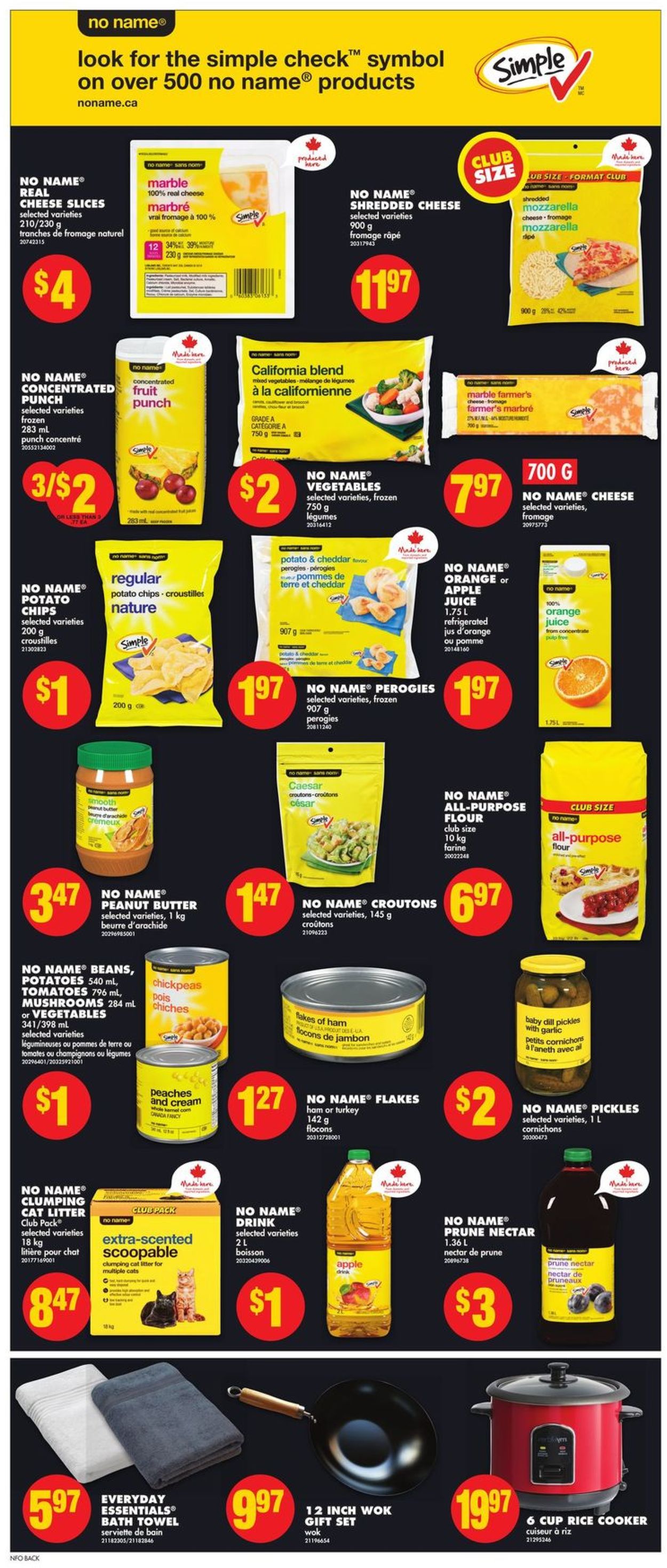 No Frills Flyer from 01/21/2021