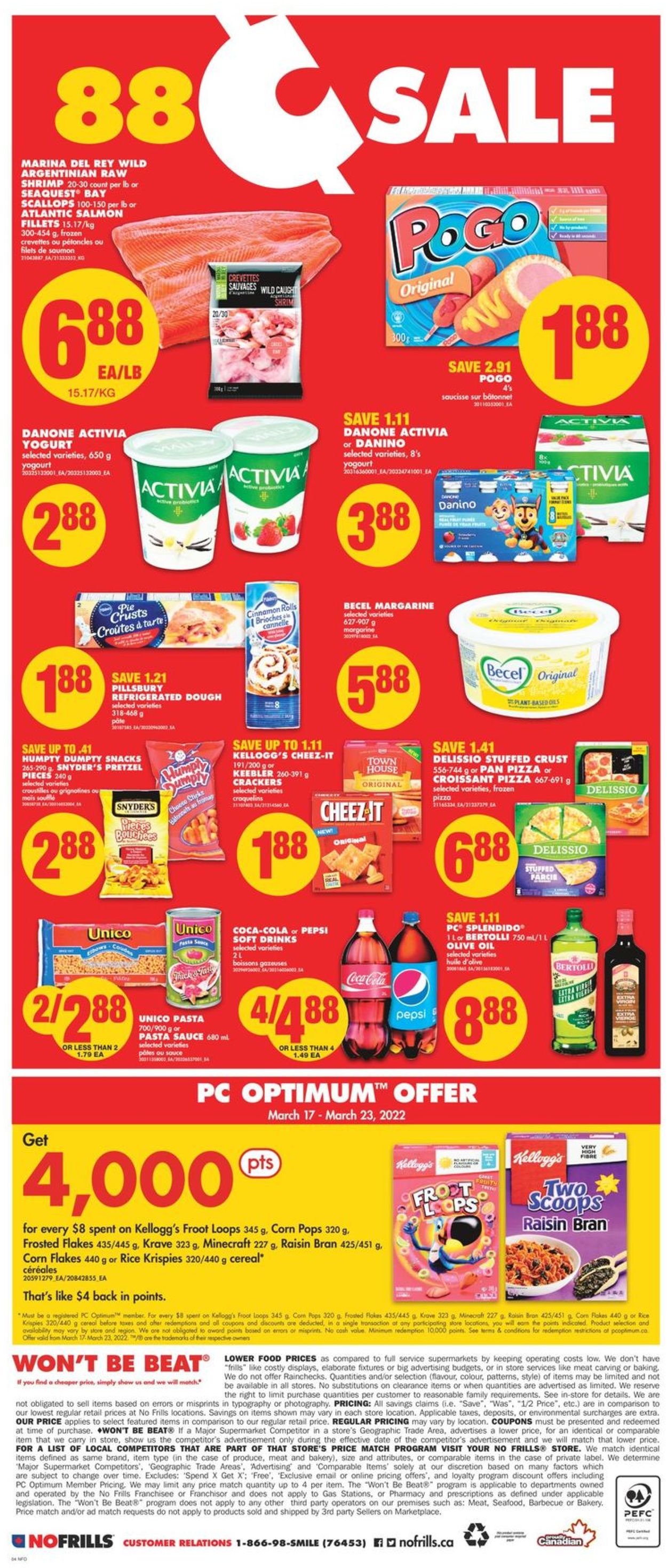 No Frills Flyer from 03/17/2022