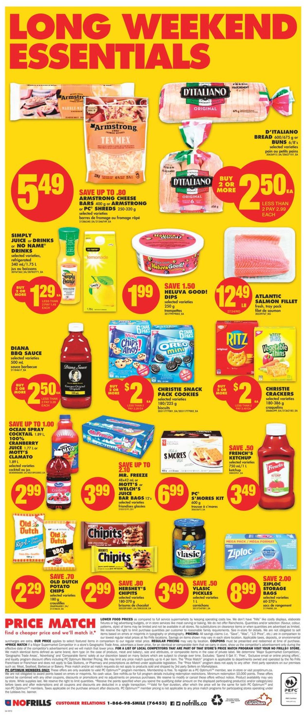 No Frills Flyer from 05/19/2022