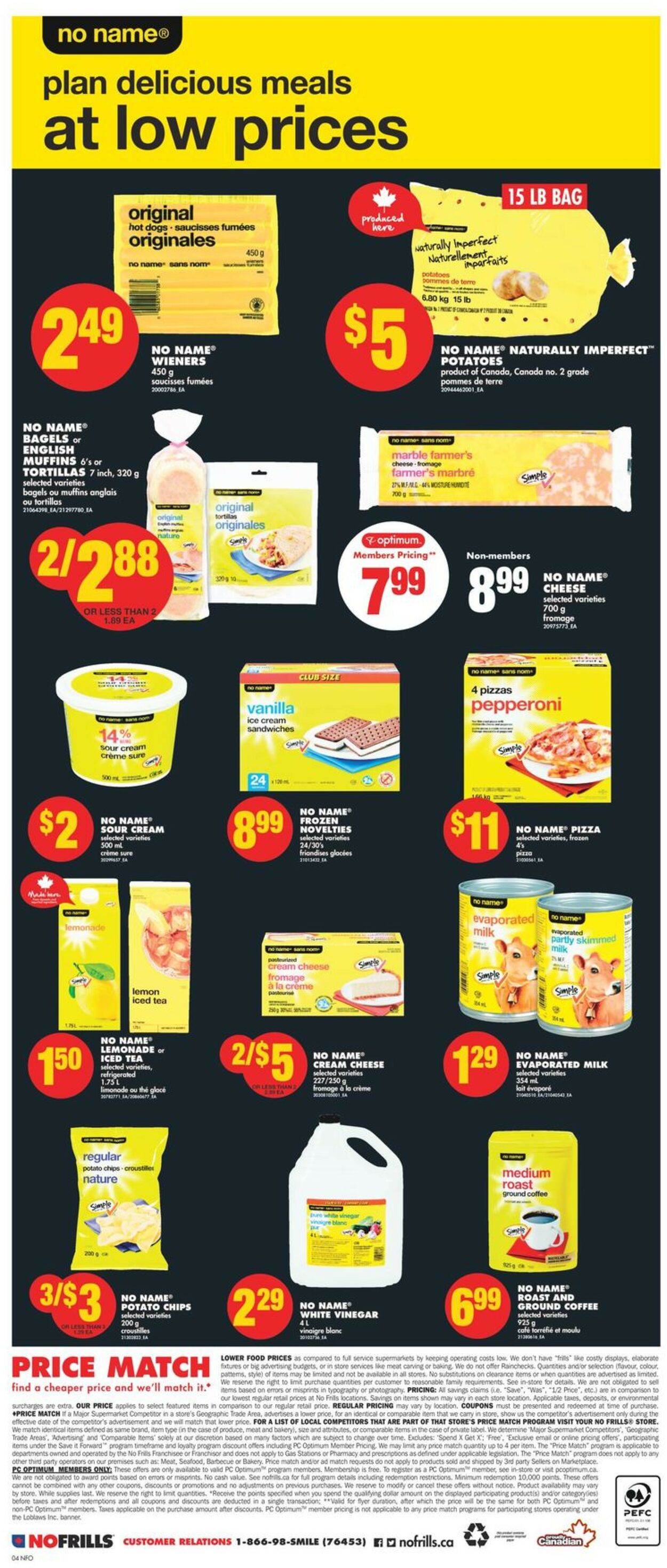 No Frills Flyer from 01/19/2023