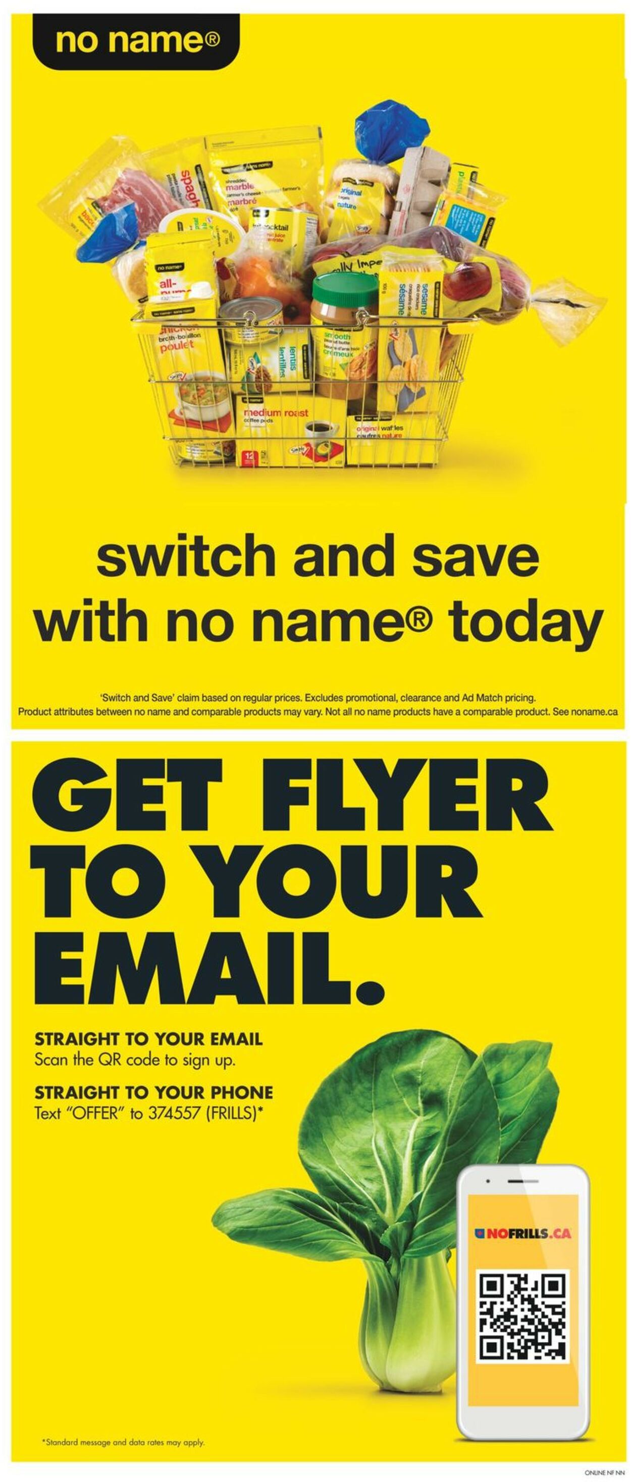 No Frills Flyer from 02/09/2023