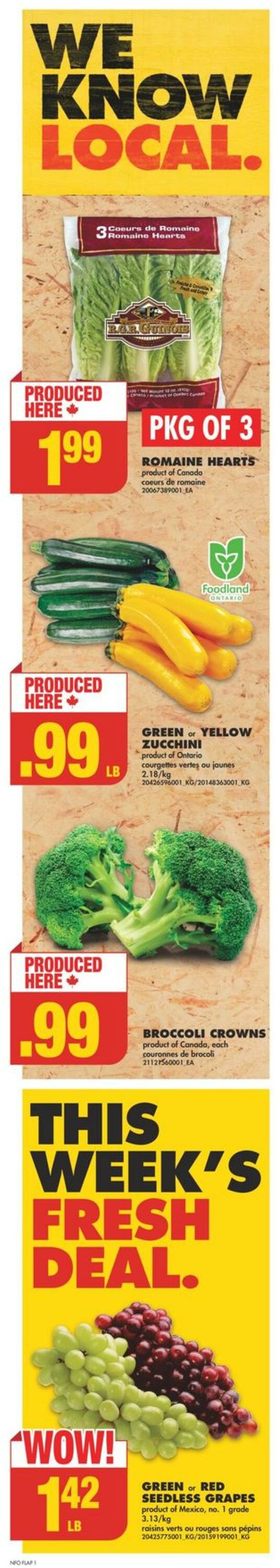 No Frills Flyer from 07/13/2023