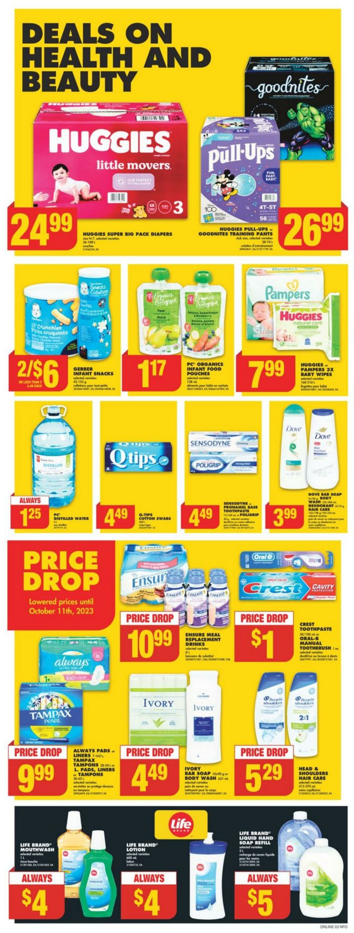 No Frills Flyer from 09/14/2023