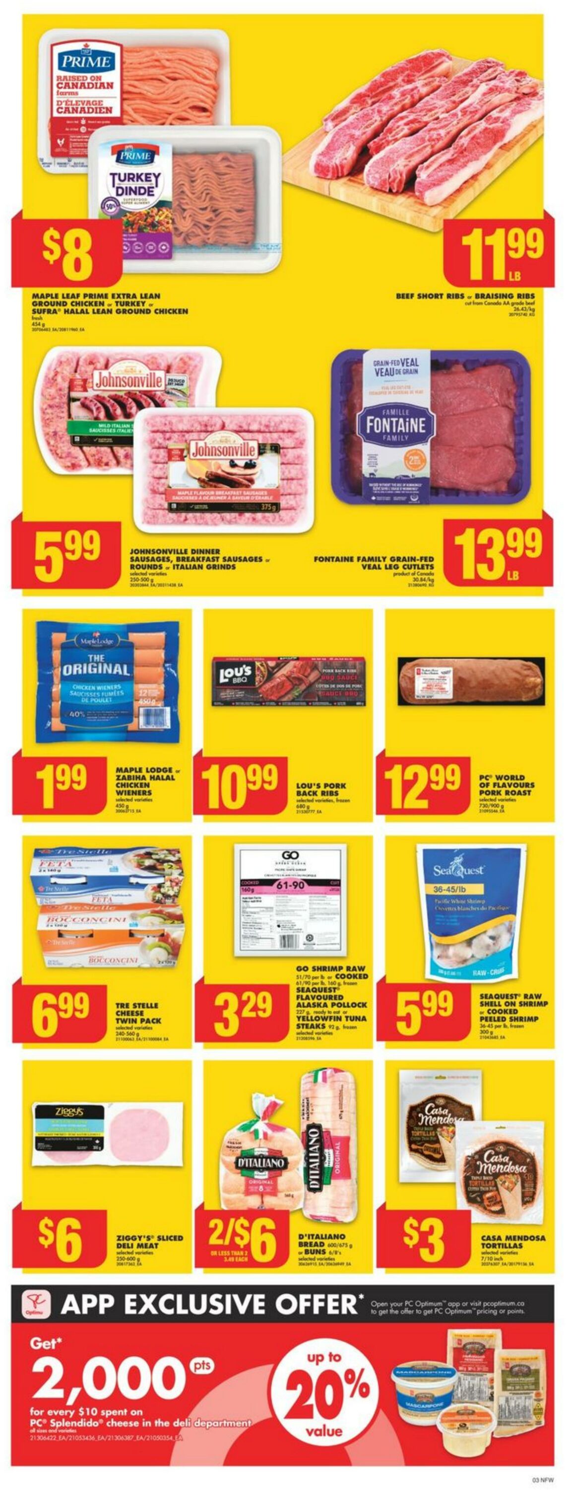 No Frills Flyer from 10/12/2023