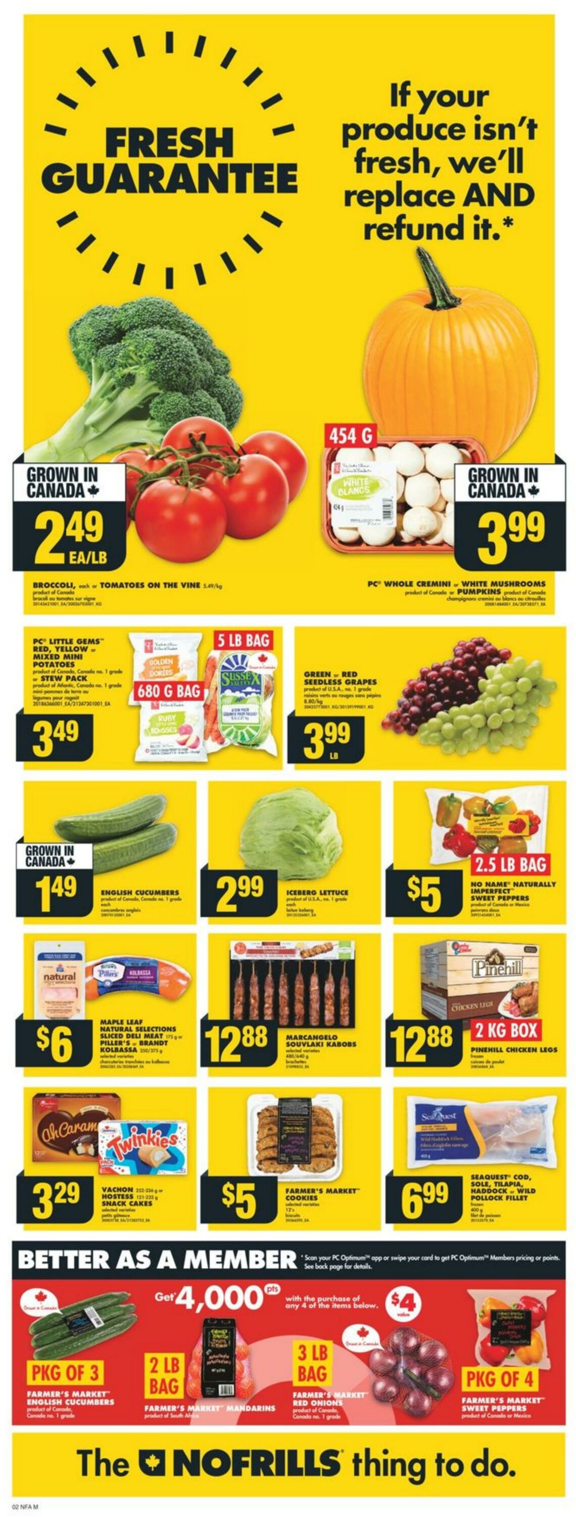 No Frills Flyer from 10/19/2023