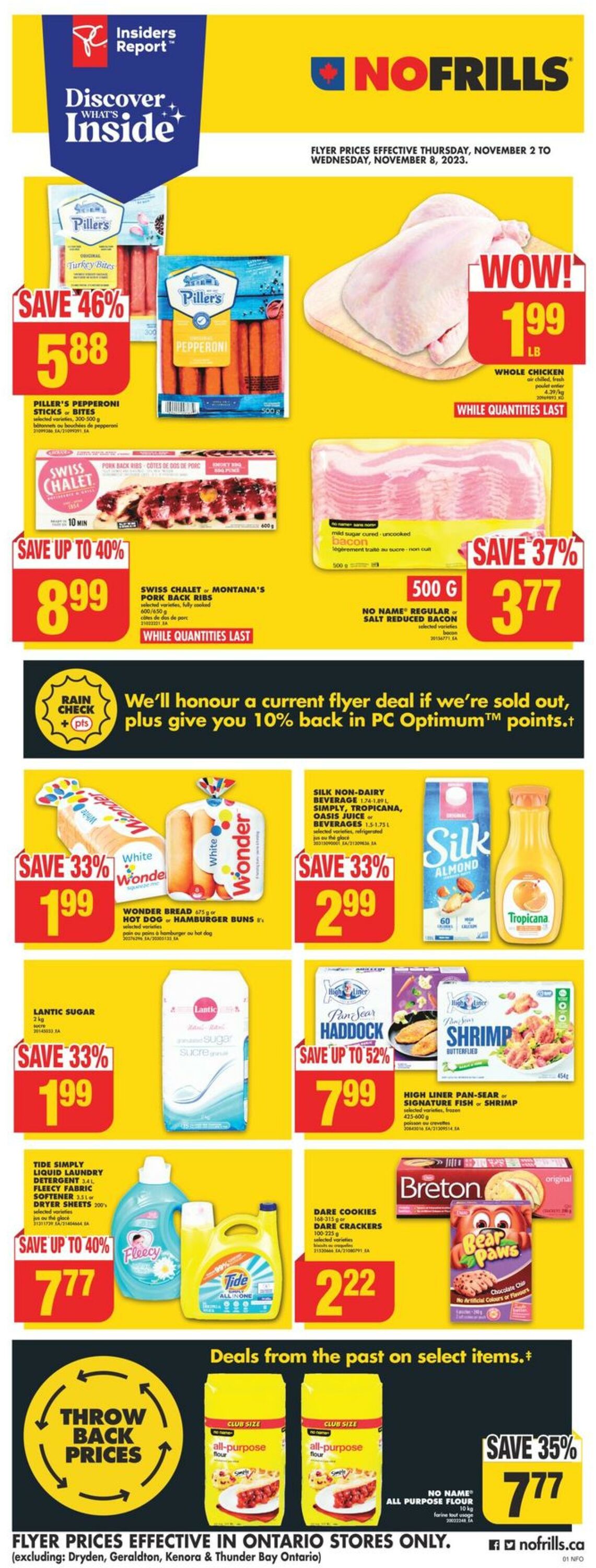 No Frills Flyer from 11/02/2023