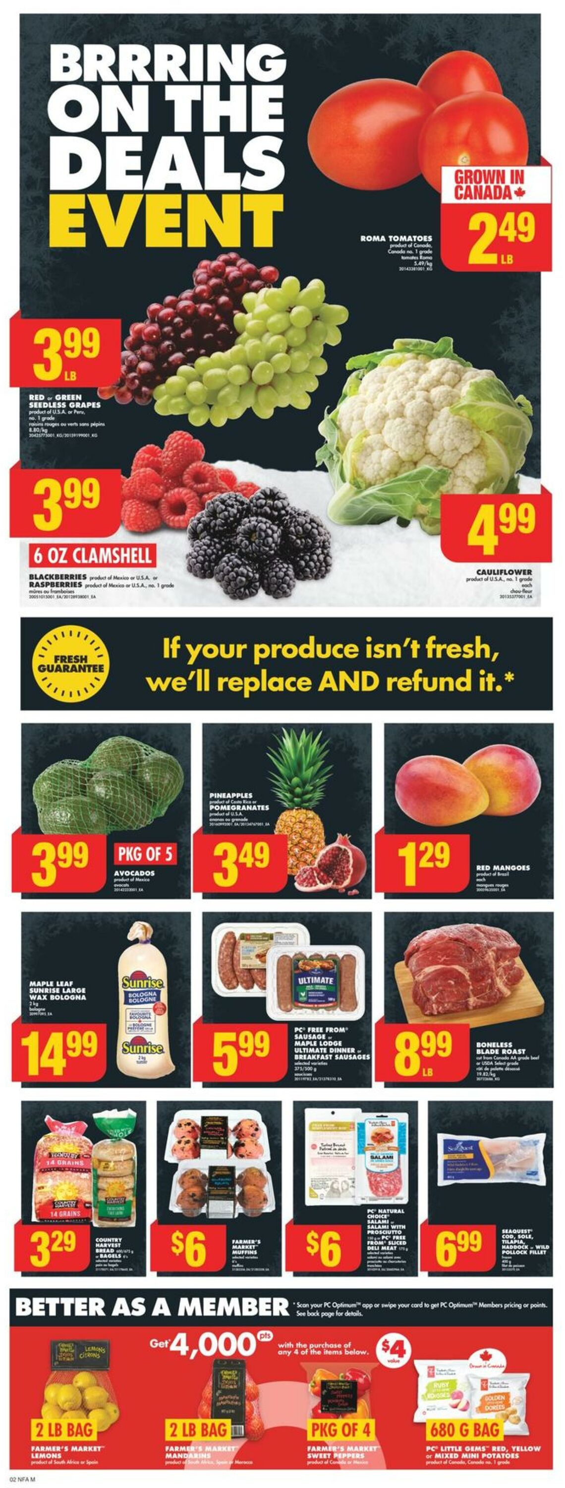 No Frills Flyer from 11/23/2023