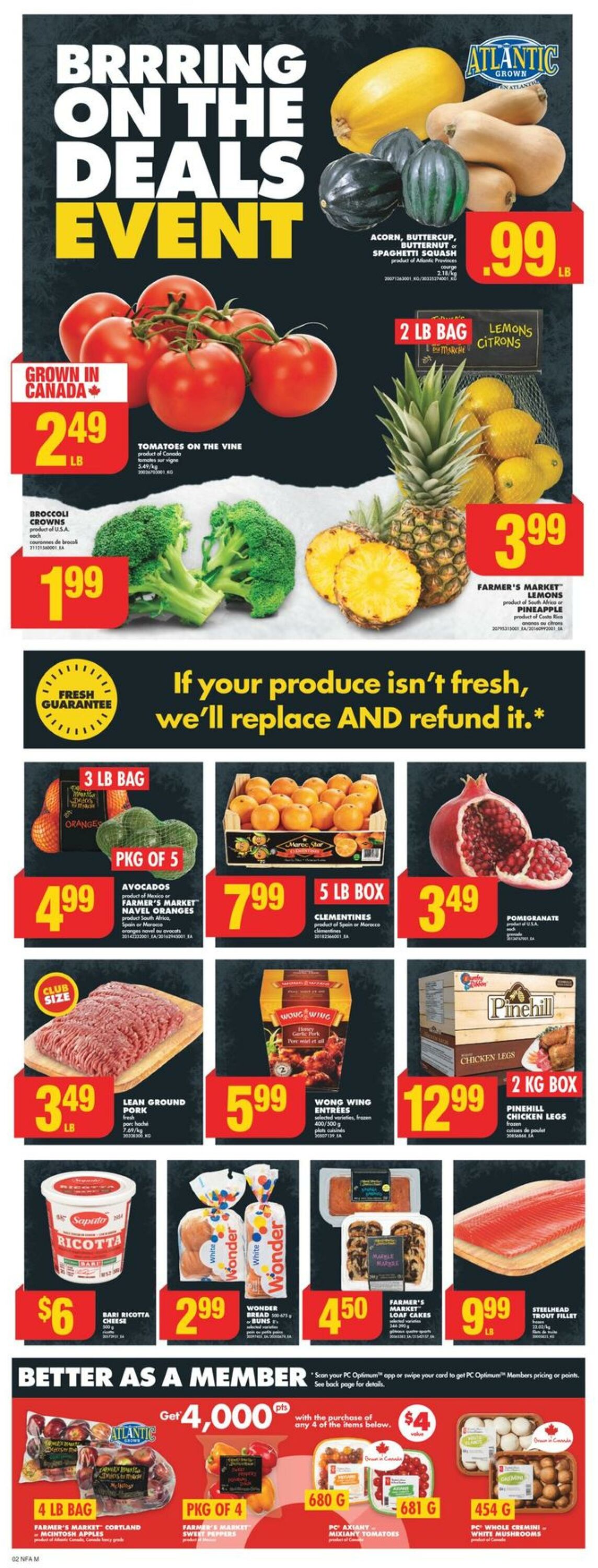 No Frills Flyer from 11/30/2023