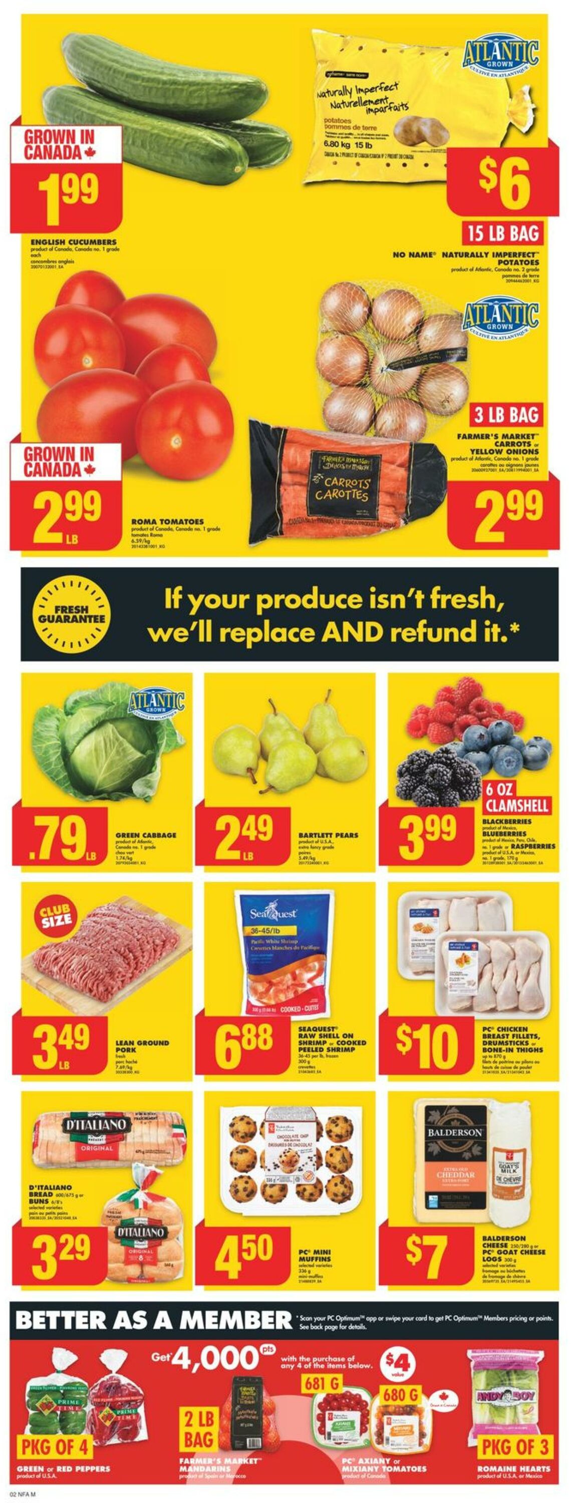 No Frills Flyer from 12/28/2023