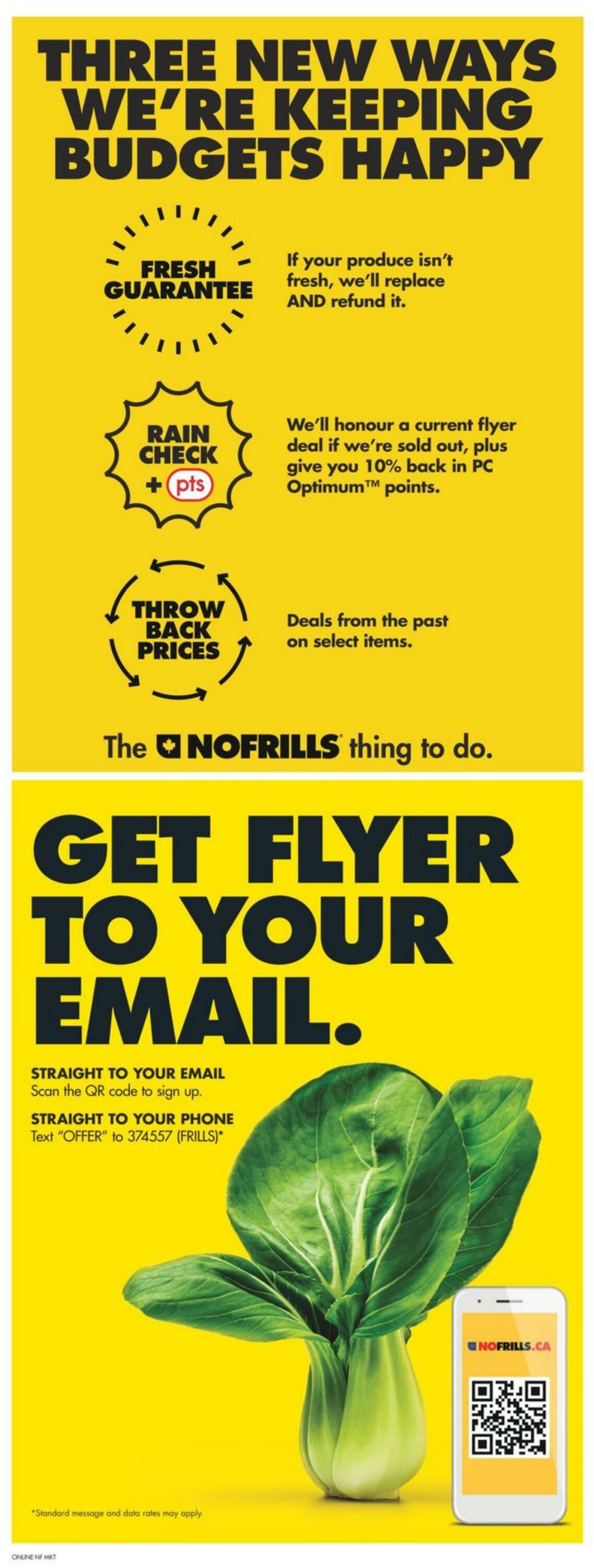No Frills Flyer from 01/04/2024