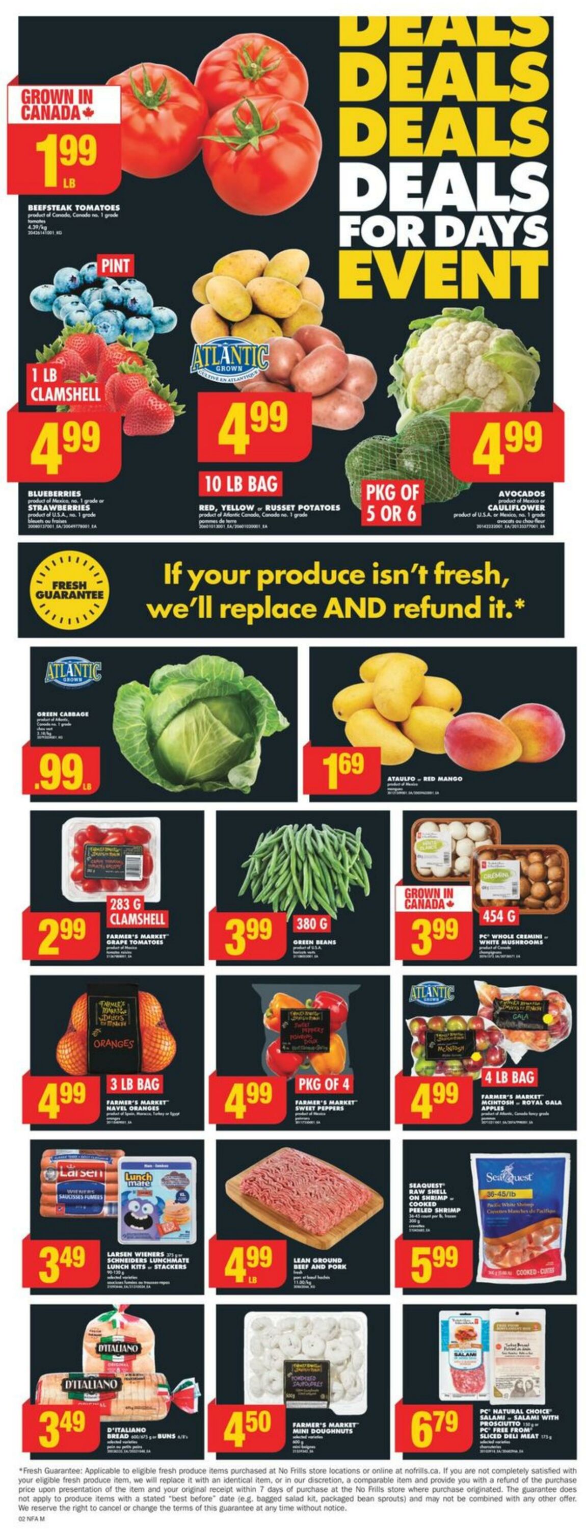 No Frills Flyer from 04/25/2024