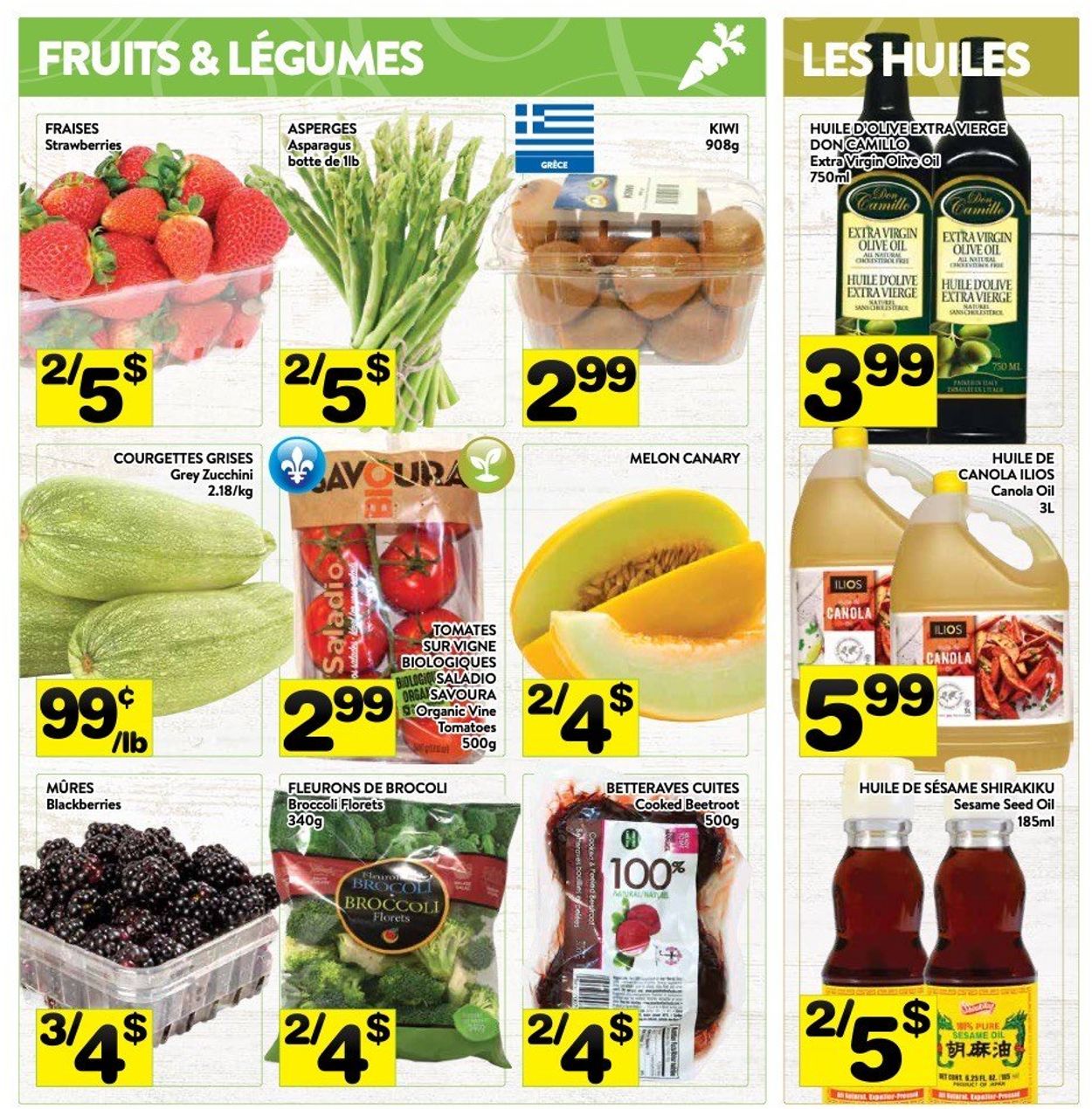PA Supermarché Flyer from 12/07/2020