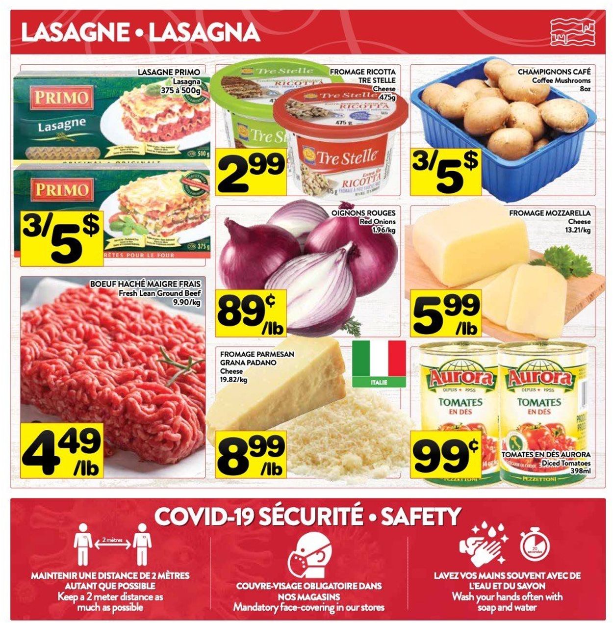 PA Supermarché Flyer from 01/11/2021