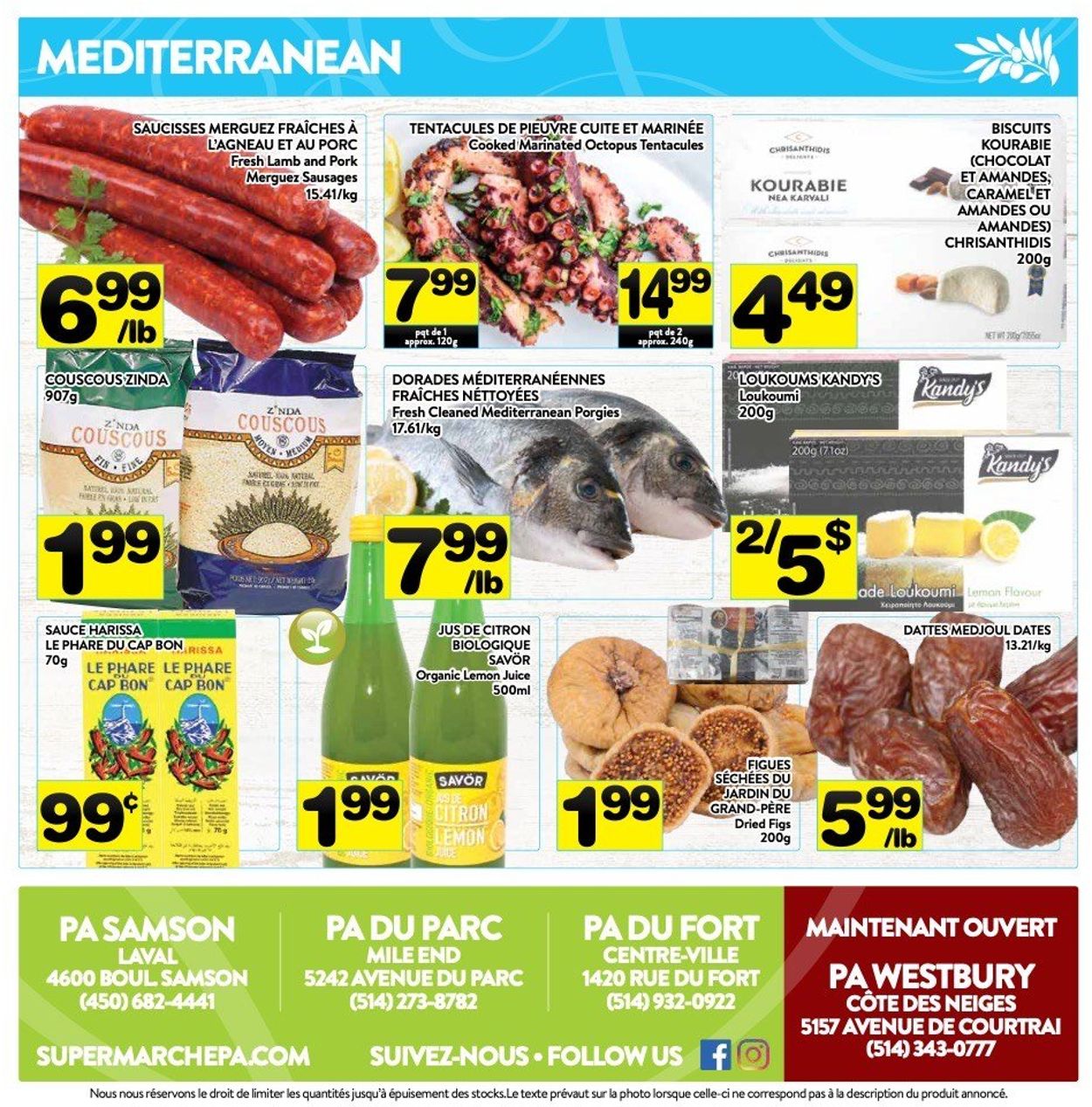 PA Supermarché Flyer from 02/22/2021