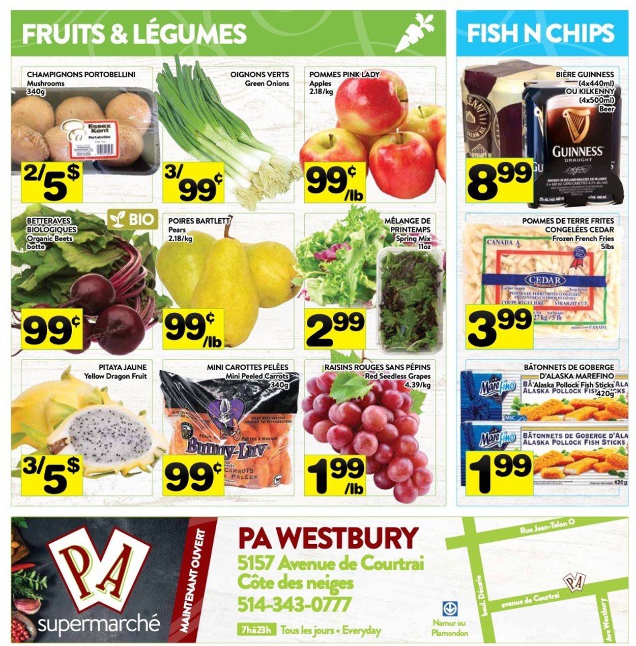 PA Supermarché Flyer from 03/15/2021